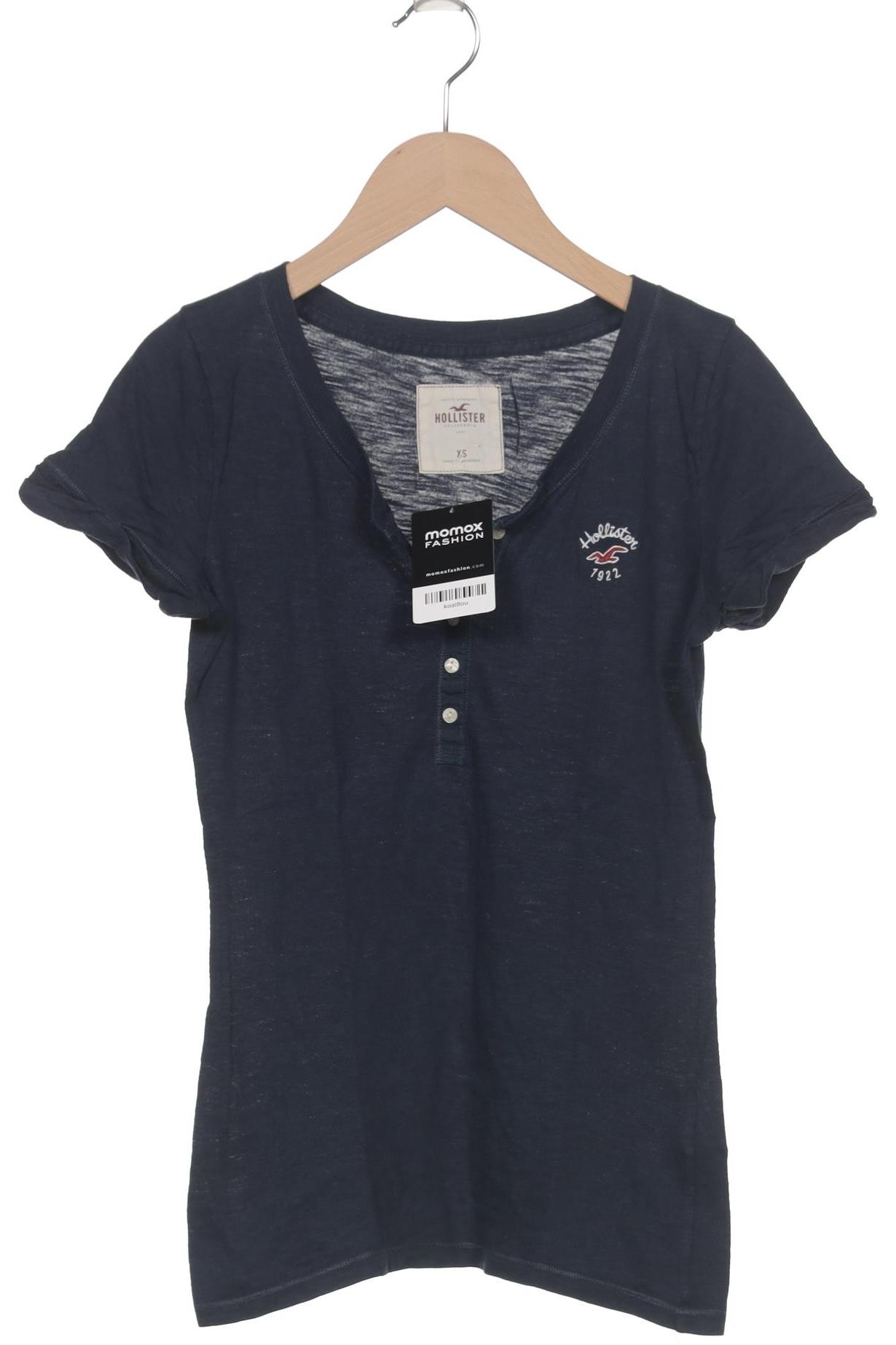 

Hollister Damen T-Shirt, marineblau, Gr. 34