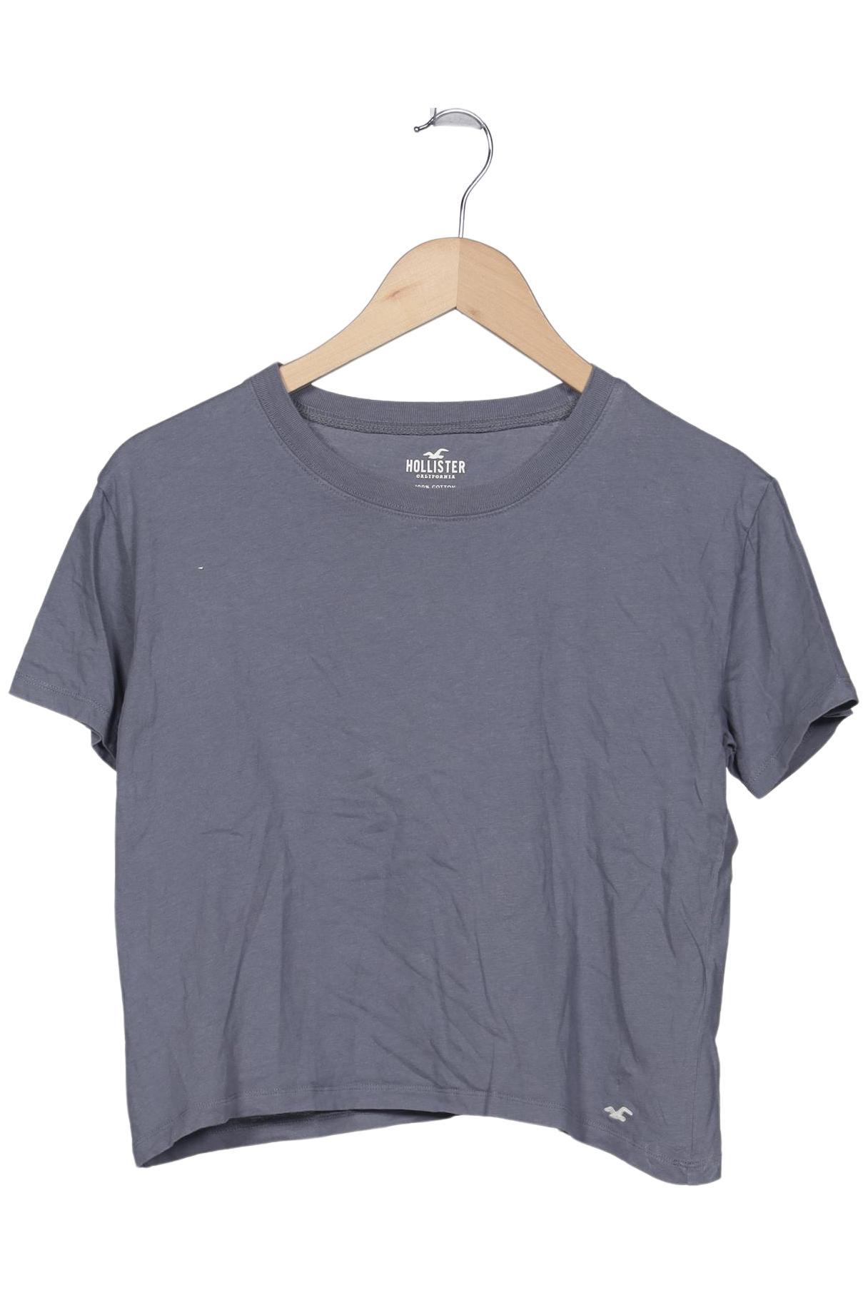 

Hollister Damen T-Shirt, blau, Gr. 34