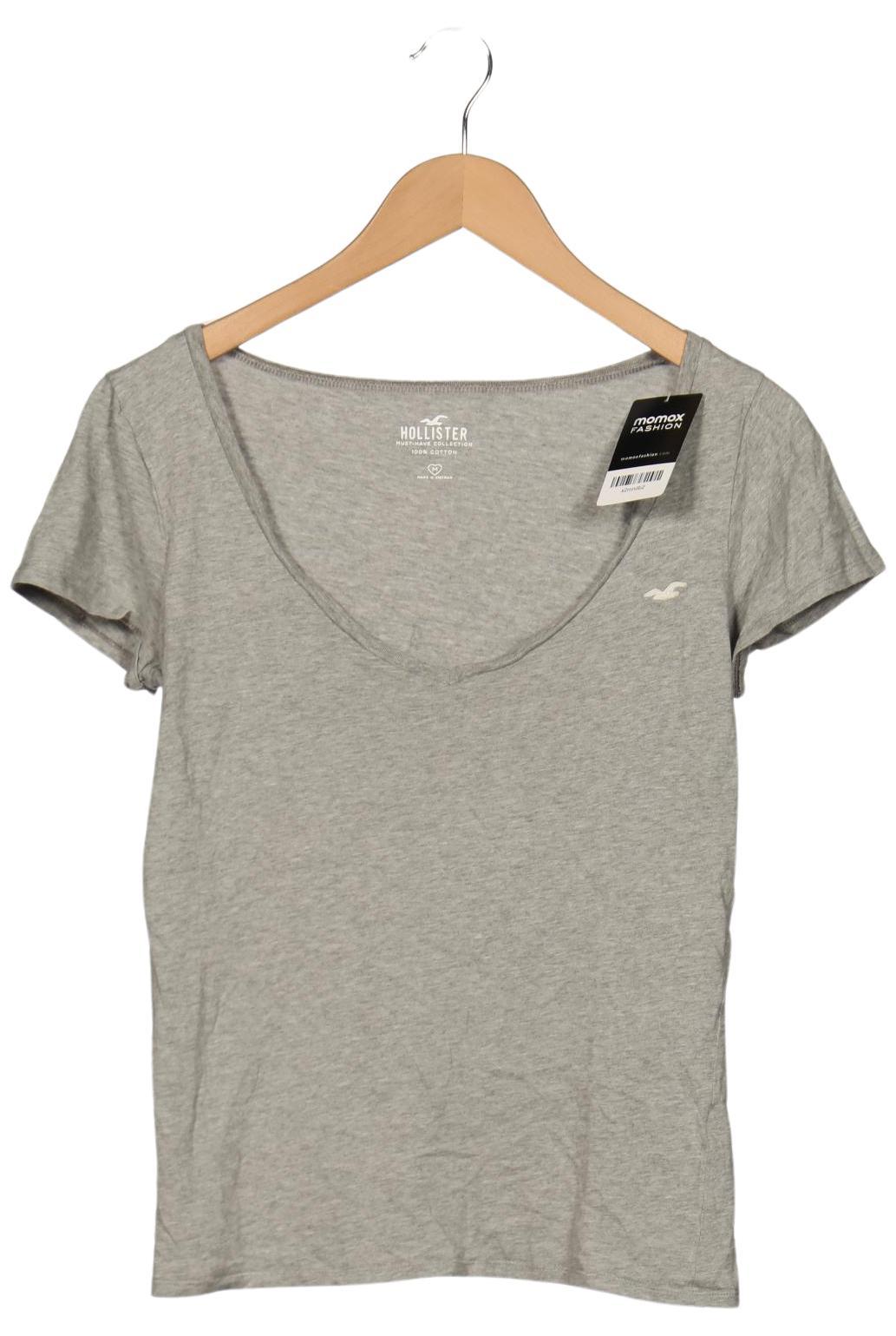

Hollister Damen T-Shirt, grau, Gr. 38