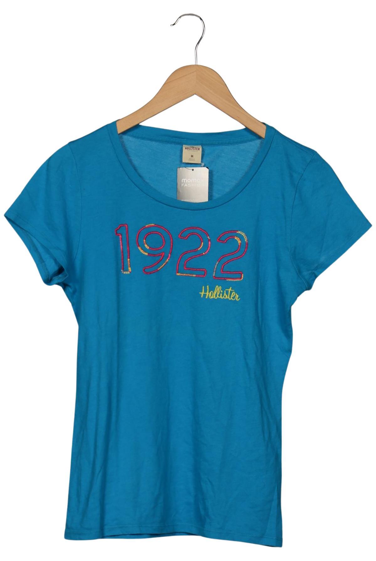 

Hollister Damen T-Shirt, blau, Gr. 38