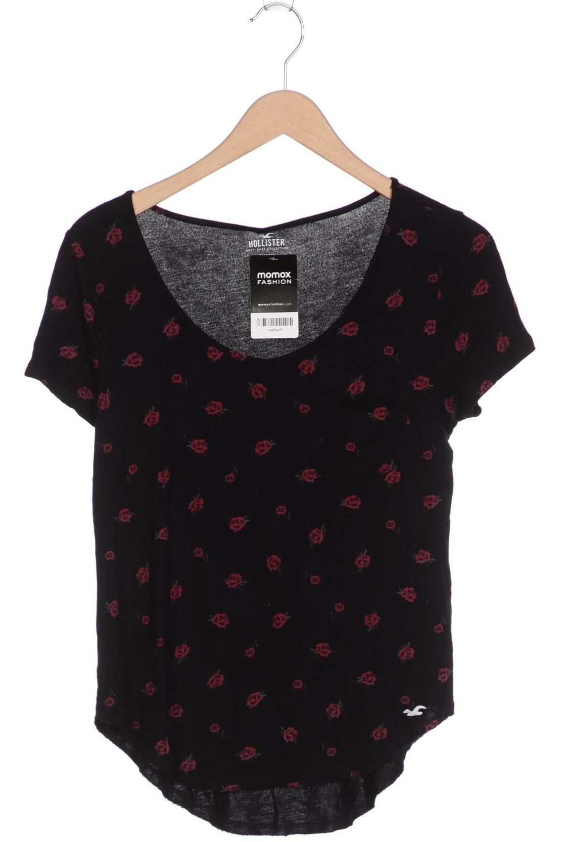 

Hollister Damen T-Shirt, schwarz