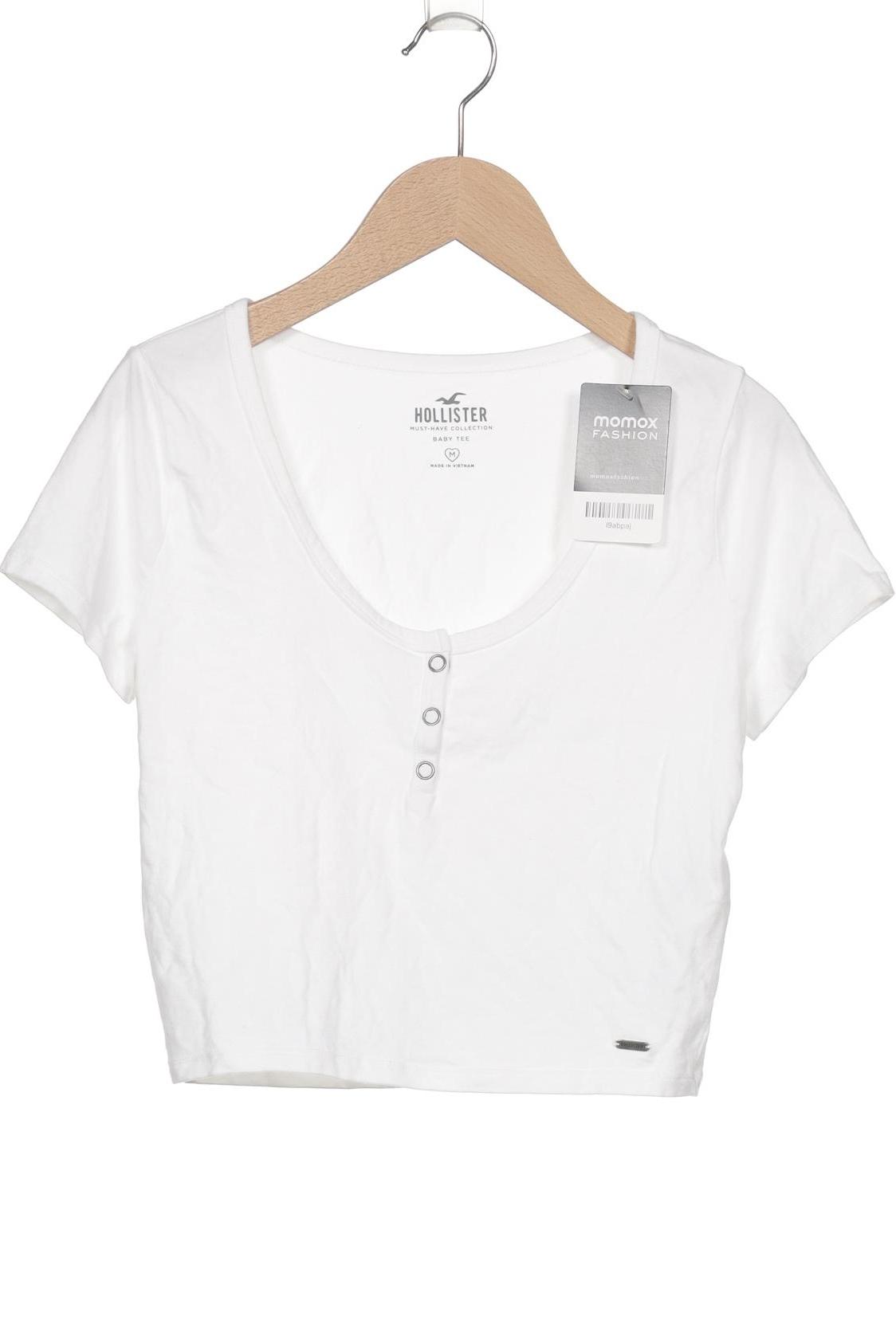 

Hollister Damen T-Shirt, weiß, Gr. 38