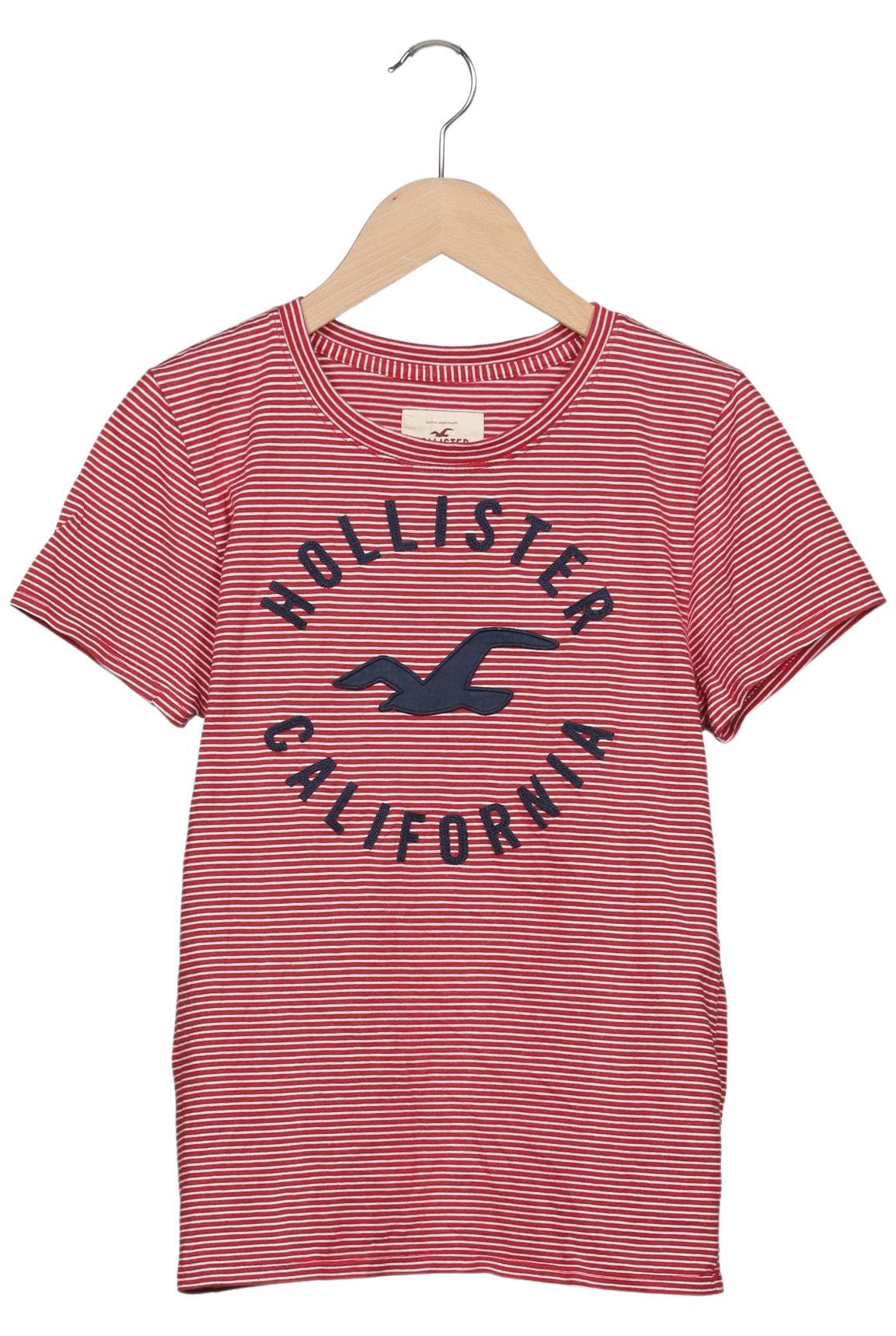 

Hollister Damen T-Shirt, rot, Gr. 36