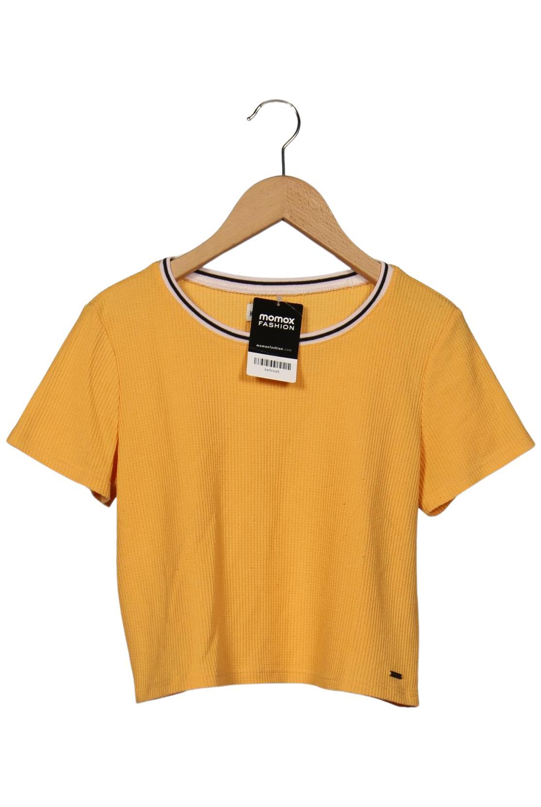 

Hollister Damen T-Shirt, gelb, Gr. 36