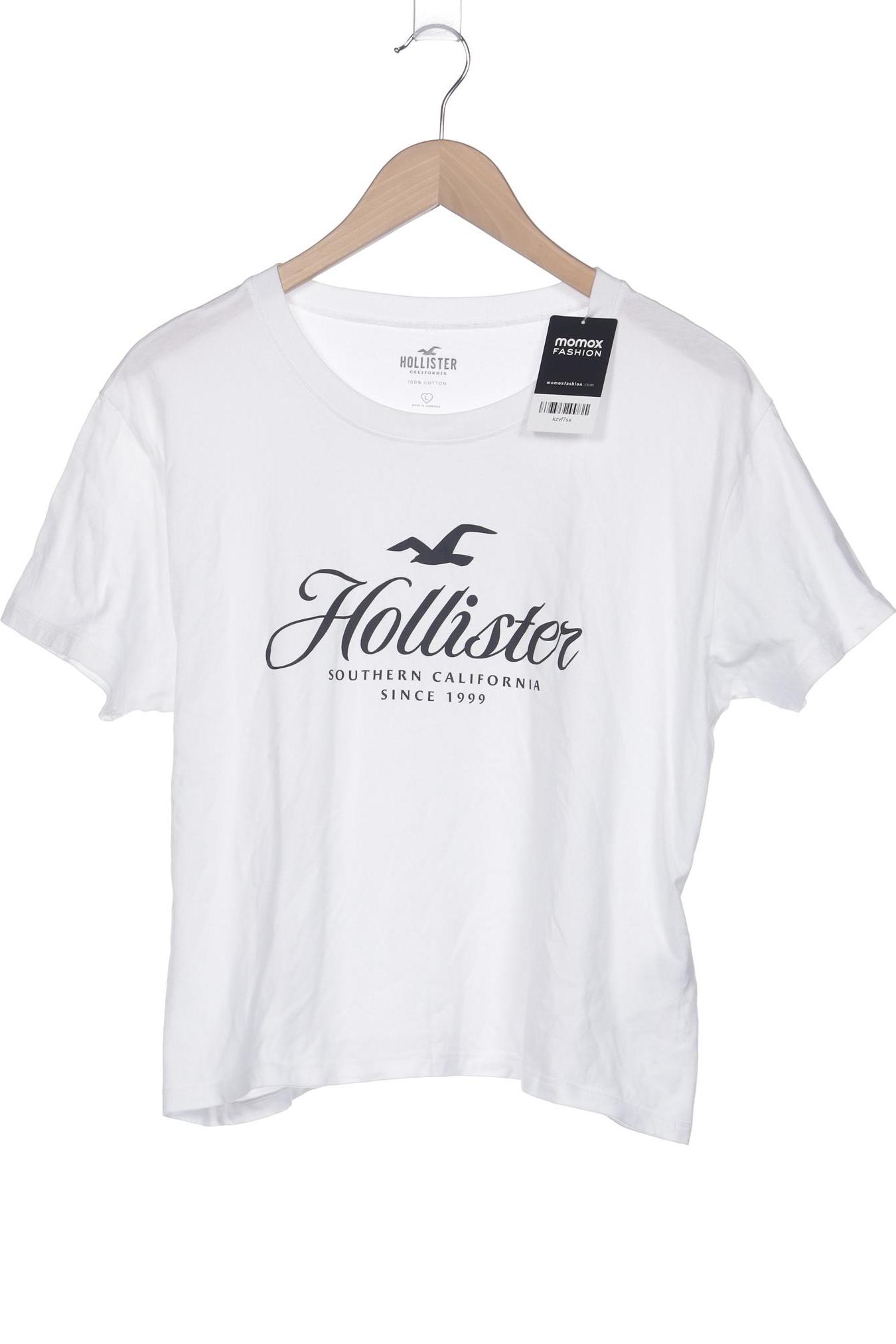

Hollister Damen T-Shirt, weiß, Gr. 42