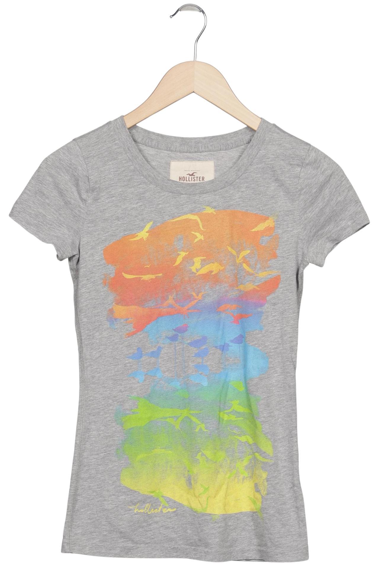 

Hollister Damen T-Shirt, grau, Gr. 36
