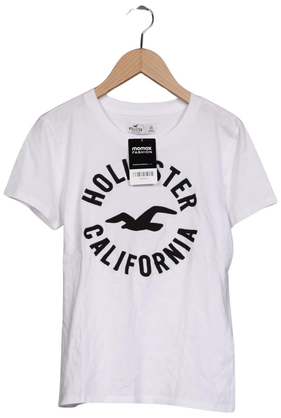 

Hollister Damen T-Shirt, weiß, Gr. 34