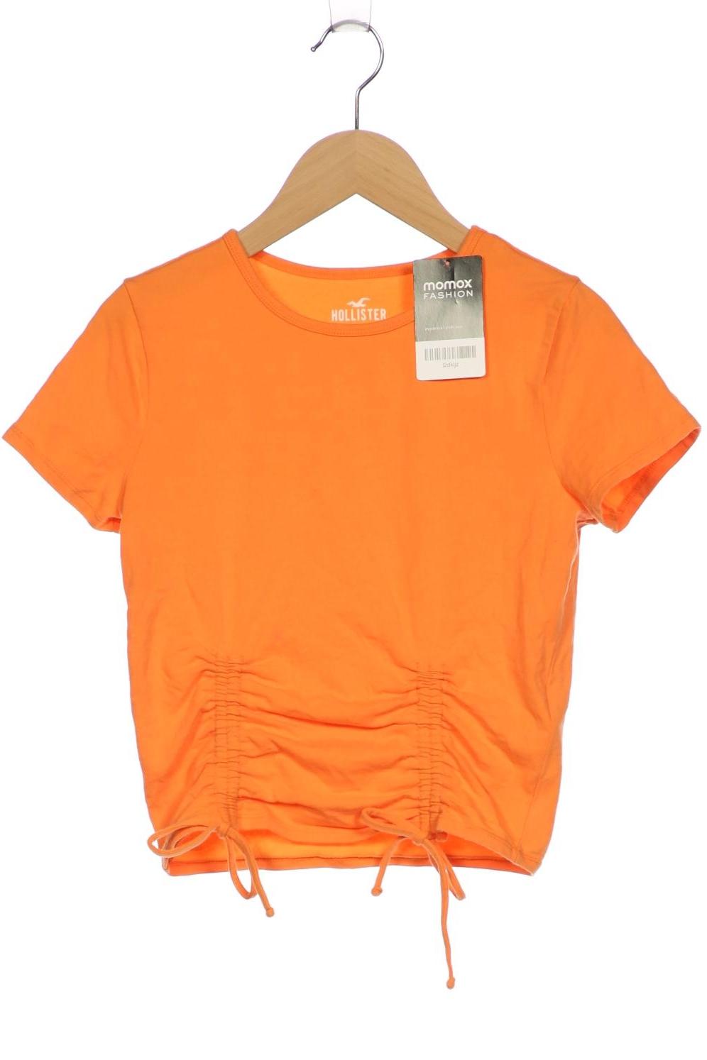 

Hollister Damen T-Shirt, orange, Gr. 36