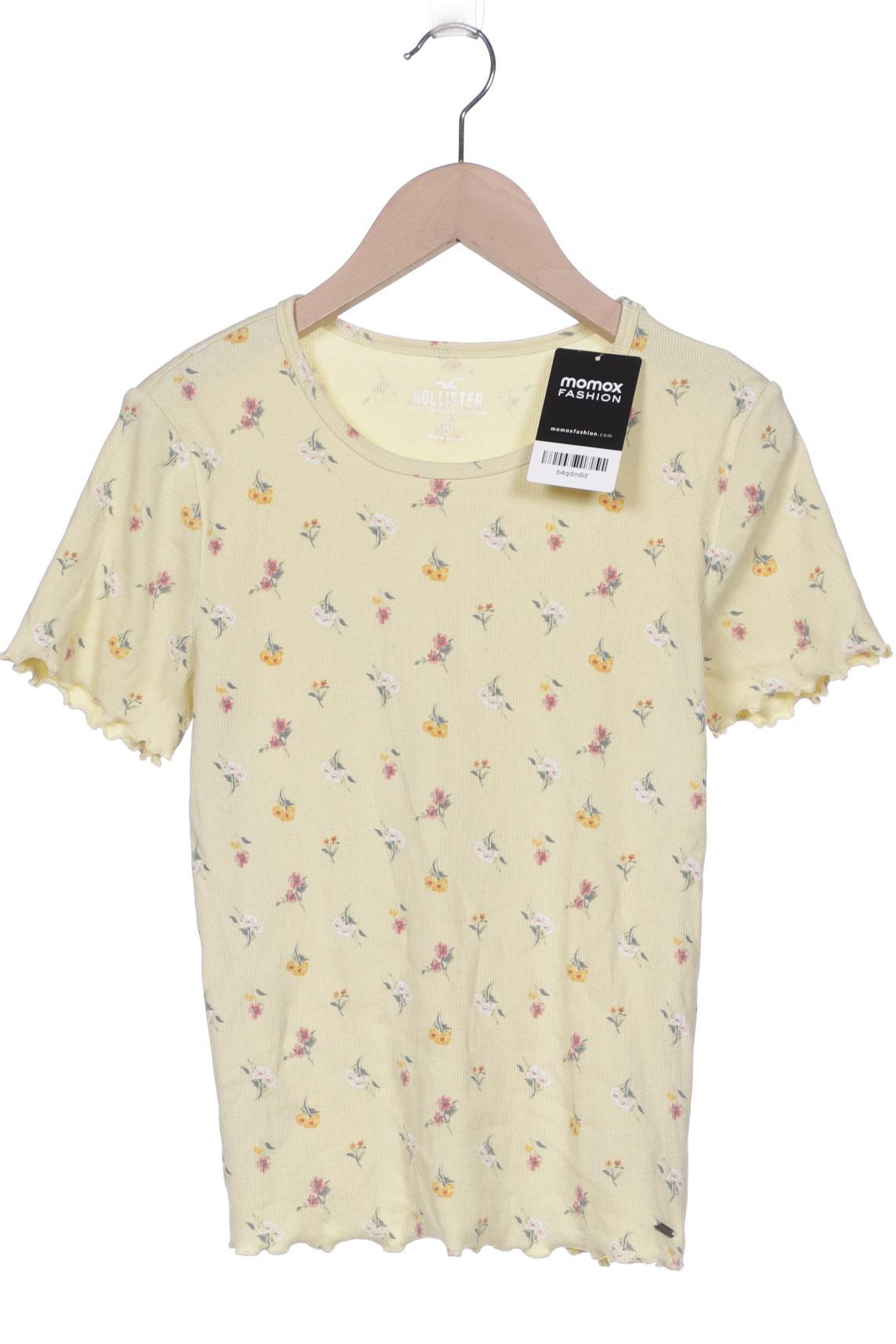 

Hollister Damen T-Shirt, gelb, Gr. 38