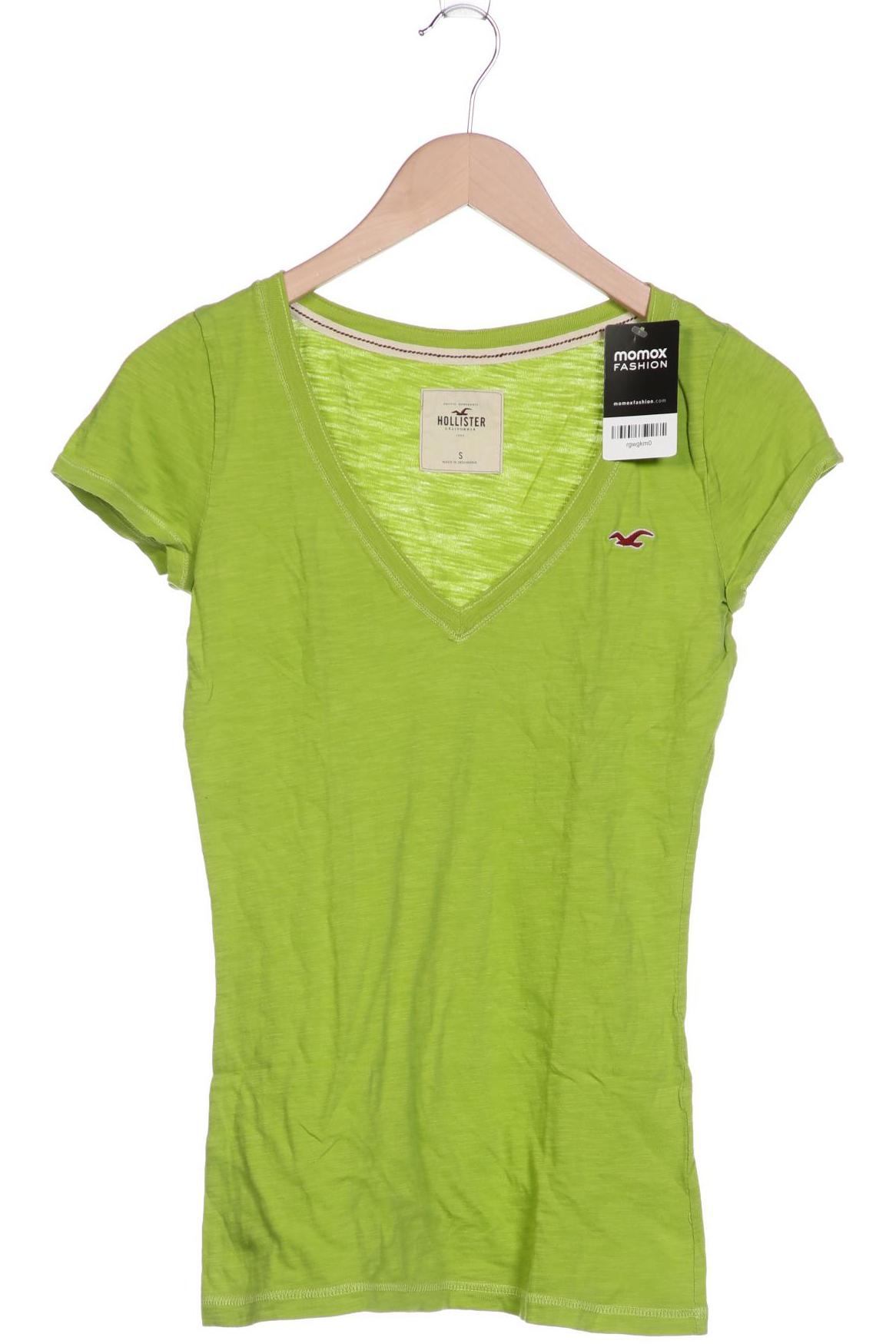 

Hollister Damen T-Shirt, grün, Gr. 36