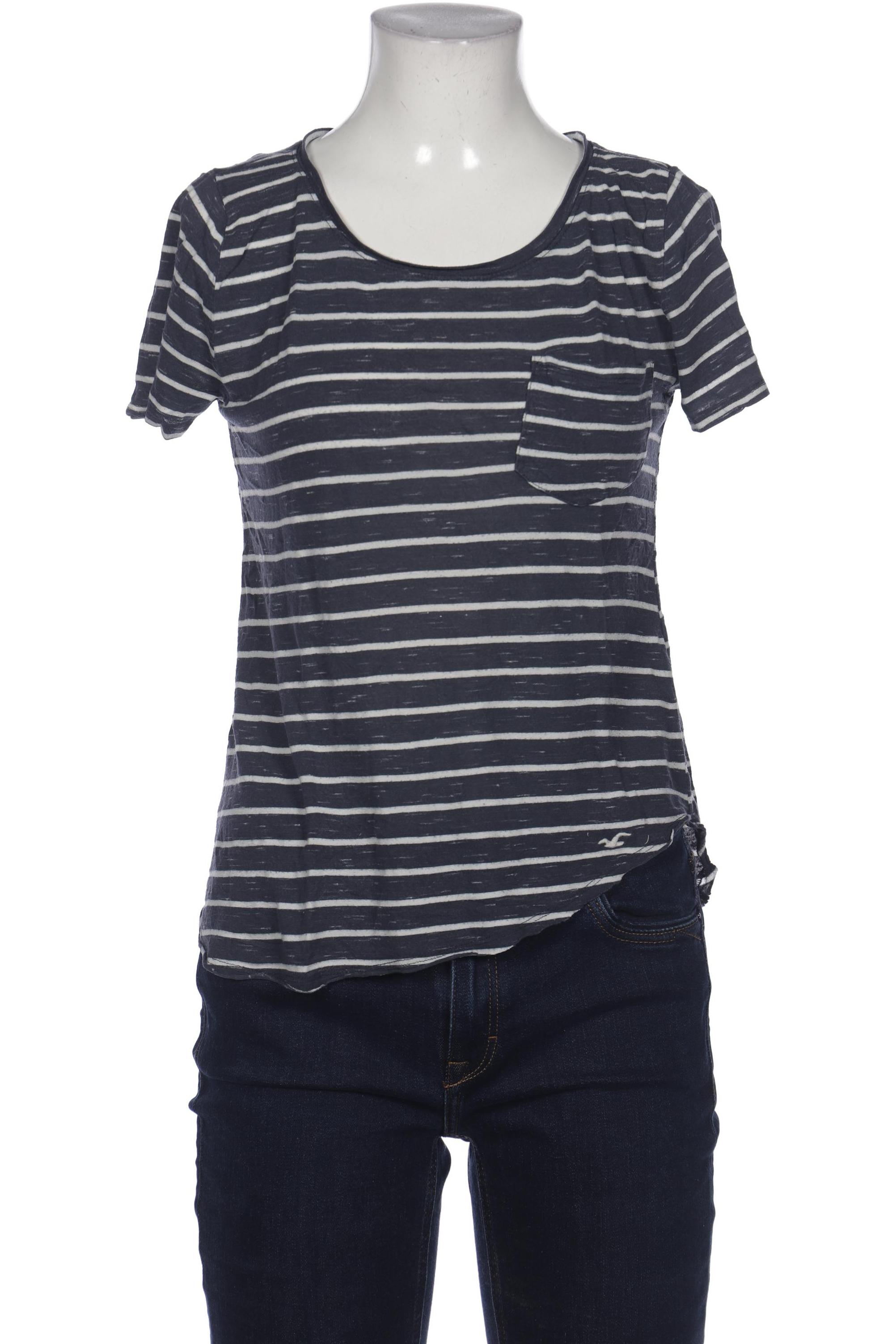 

Hollister Damen T-Shirt, marineblau, Gr. 34