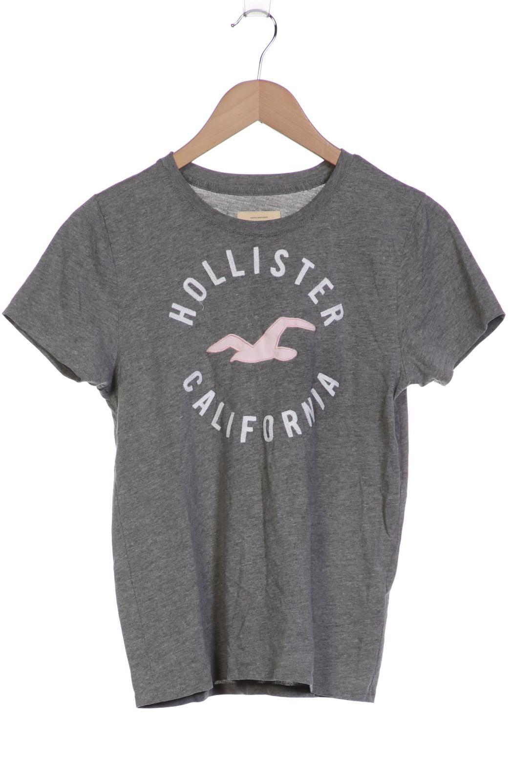

Hollister Damen T-Shirt, grau, Gr. 36