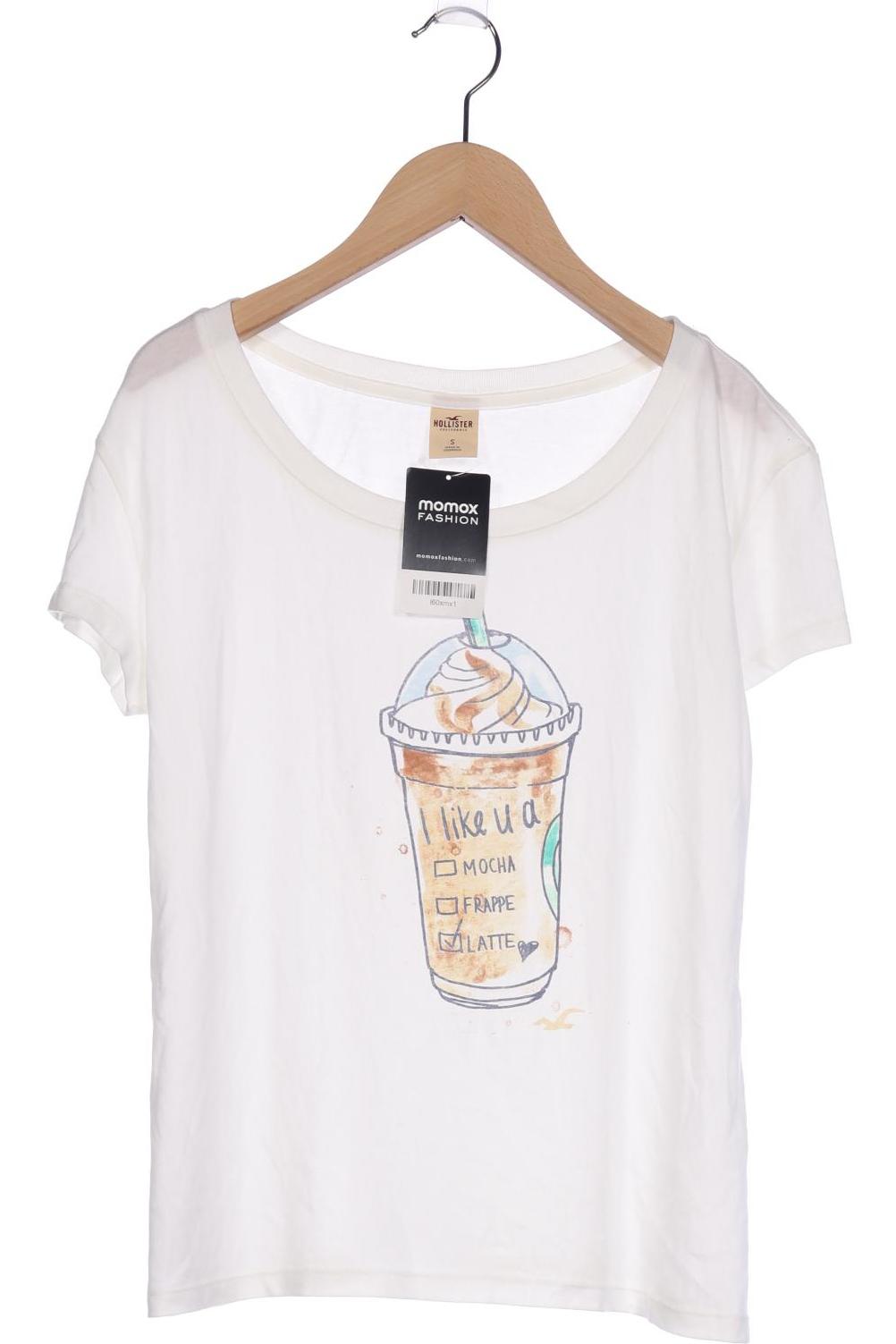 

Hollister Damen T-Shirt, cremeweiß