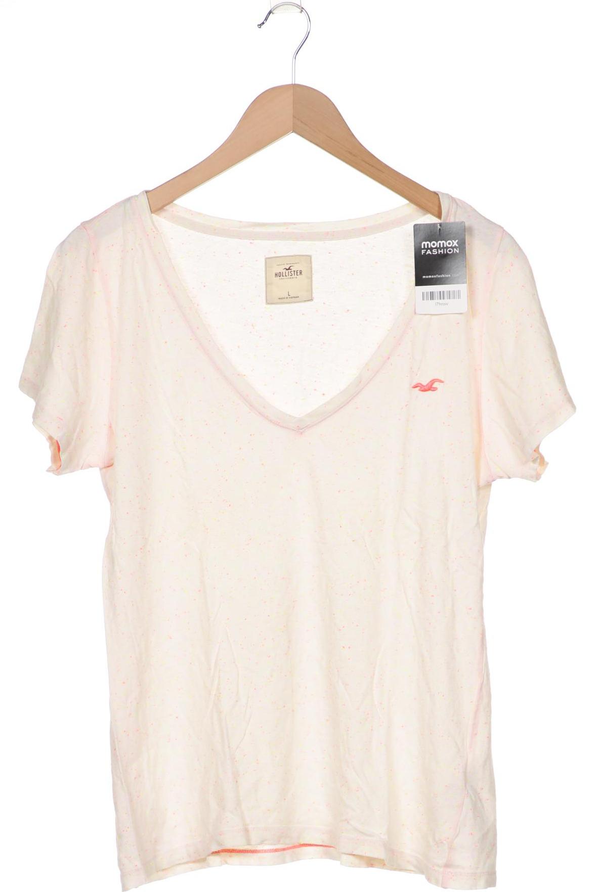 

Hollister Damen T-Shirt, cremeweiß