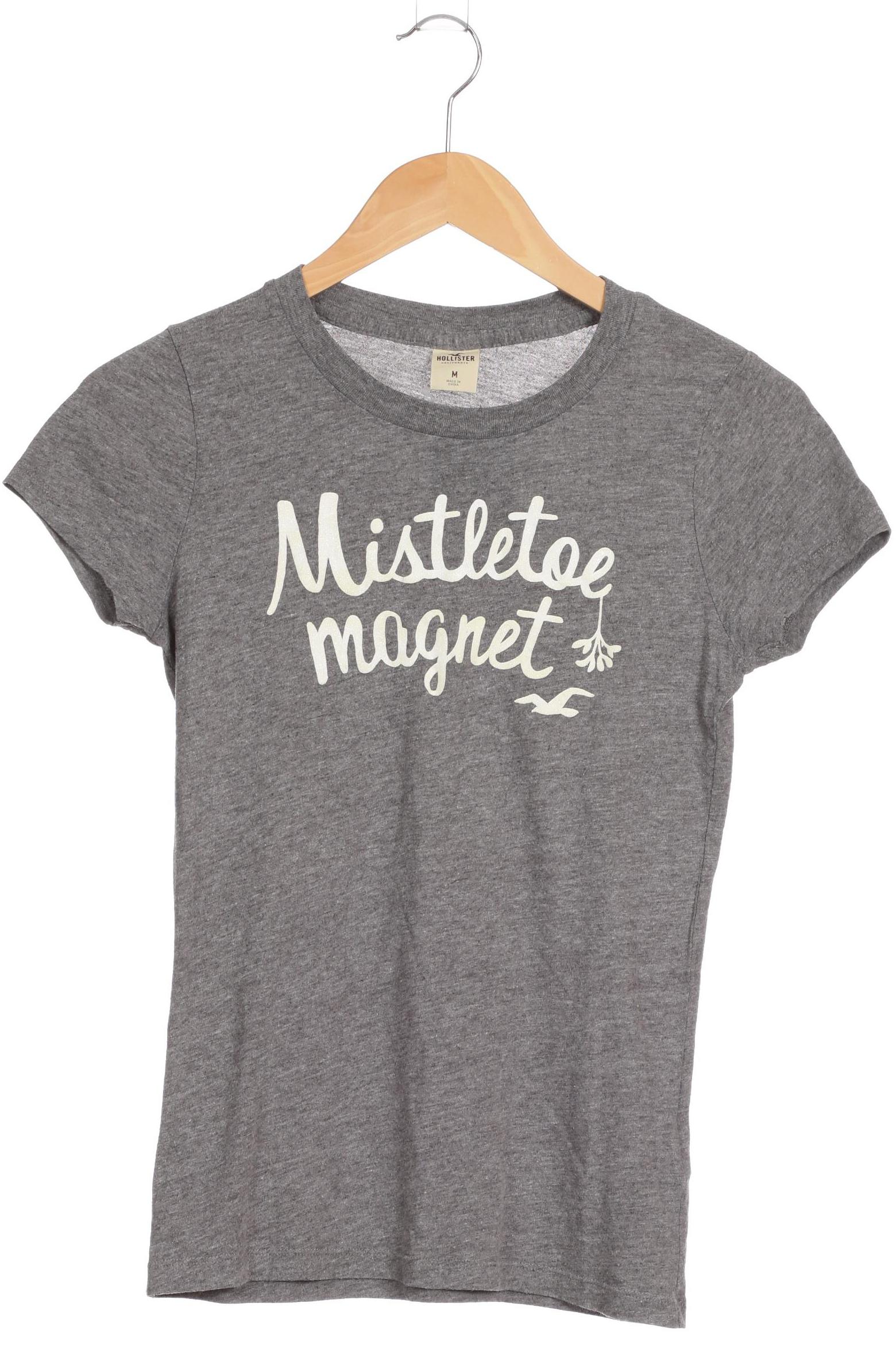 

Hollister Damen T-Shirt, grau, Gr. 38