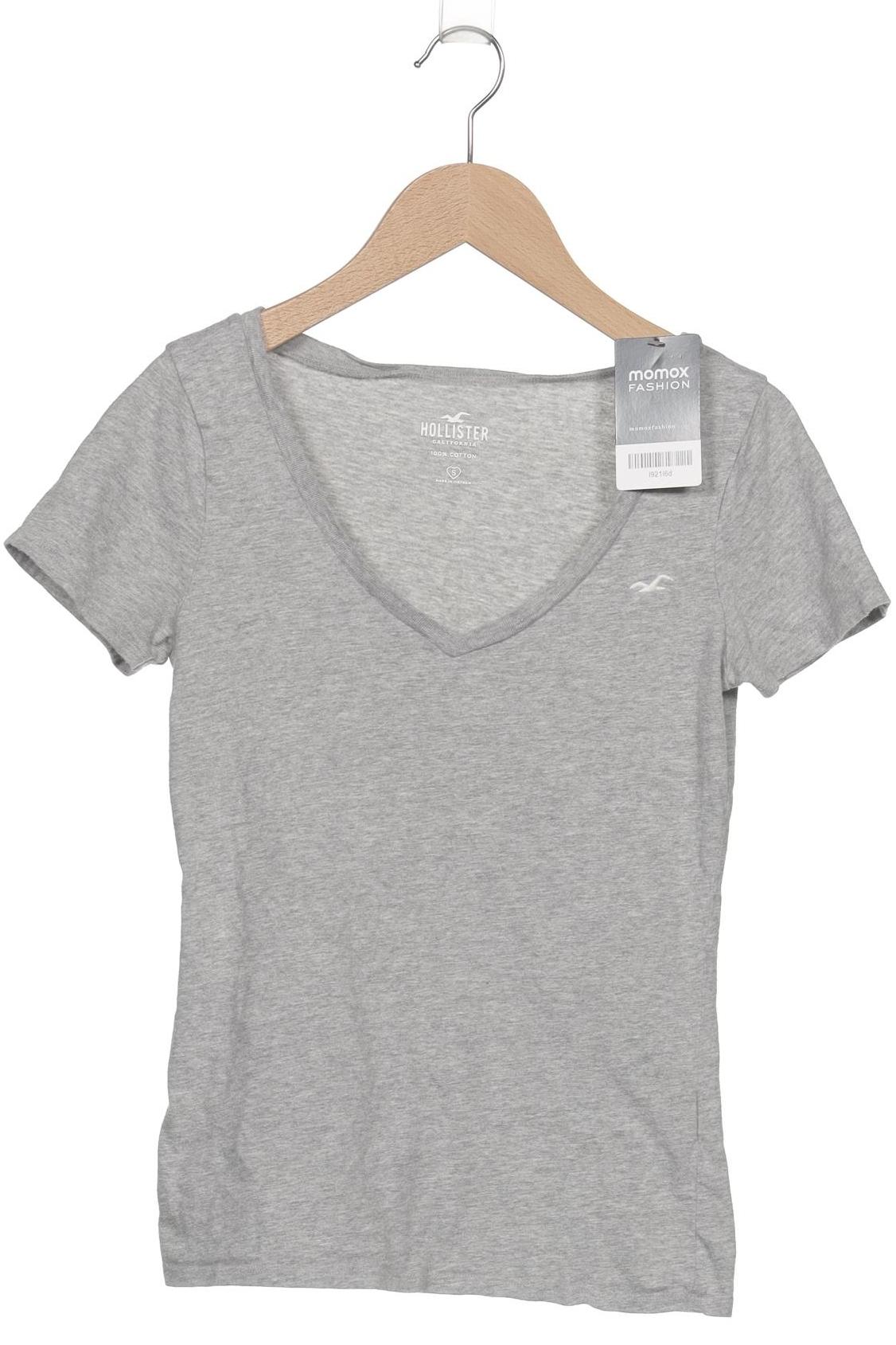 

Hollister Damen T-Shirt, grau, Gr. 36