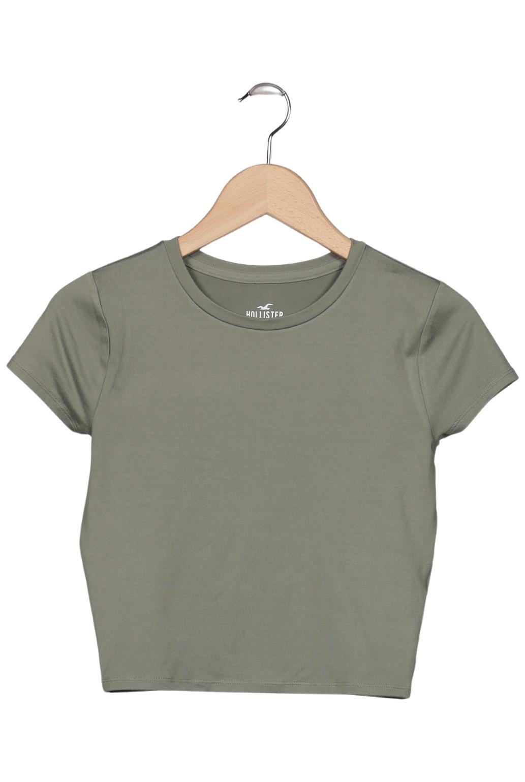 

Hollister Damen T-Shirt, grün, Gr. 38