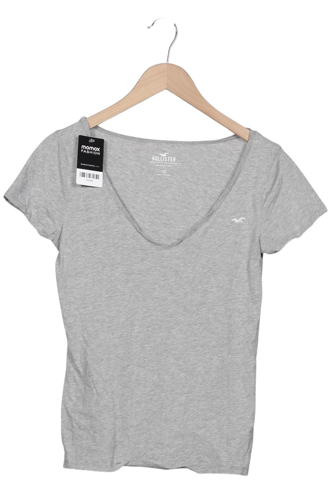 

Hollister Damen T-Shirt, grau, Gr. 38