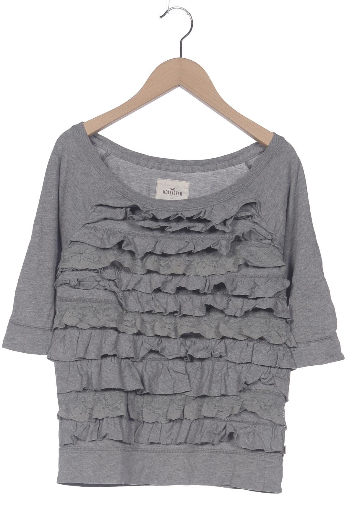 

Hollister Damen T-Shirt, grau, Gr. 36