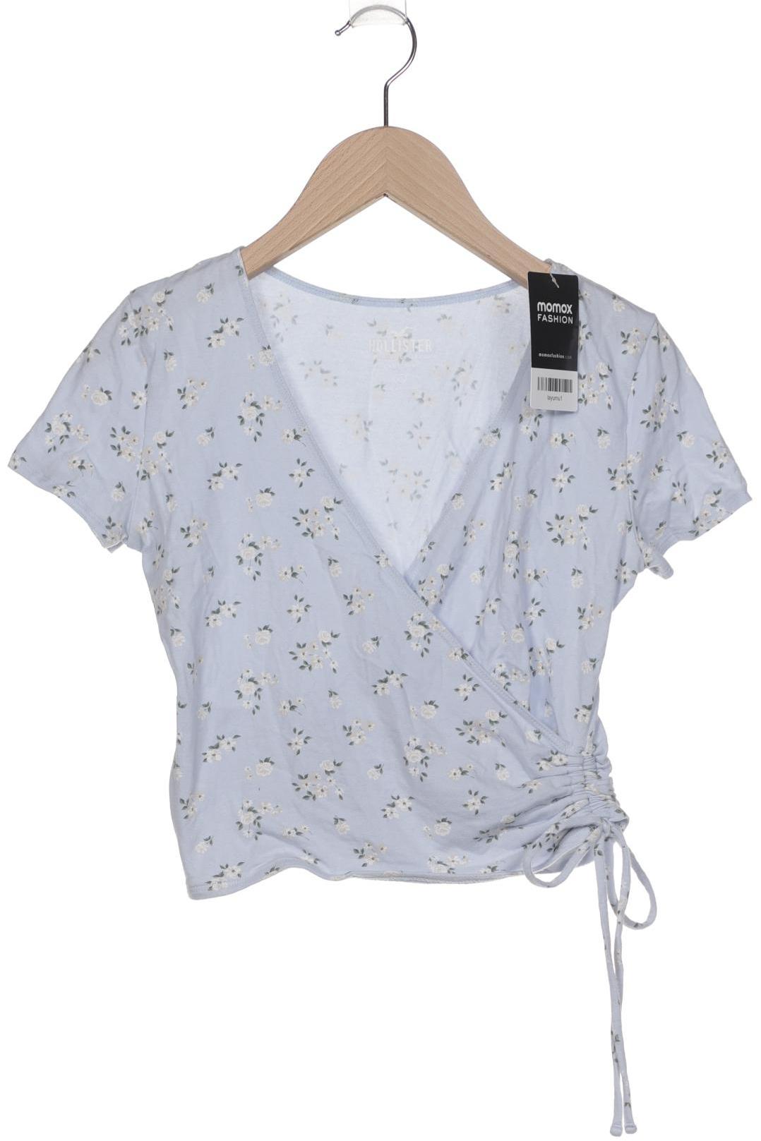 

Hollister Damen T-Shirt, hellblau, Gr. 34