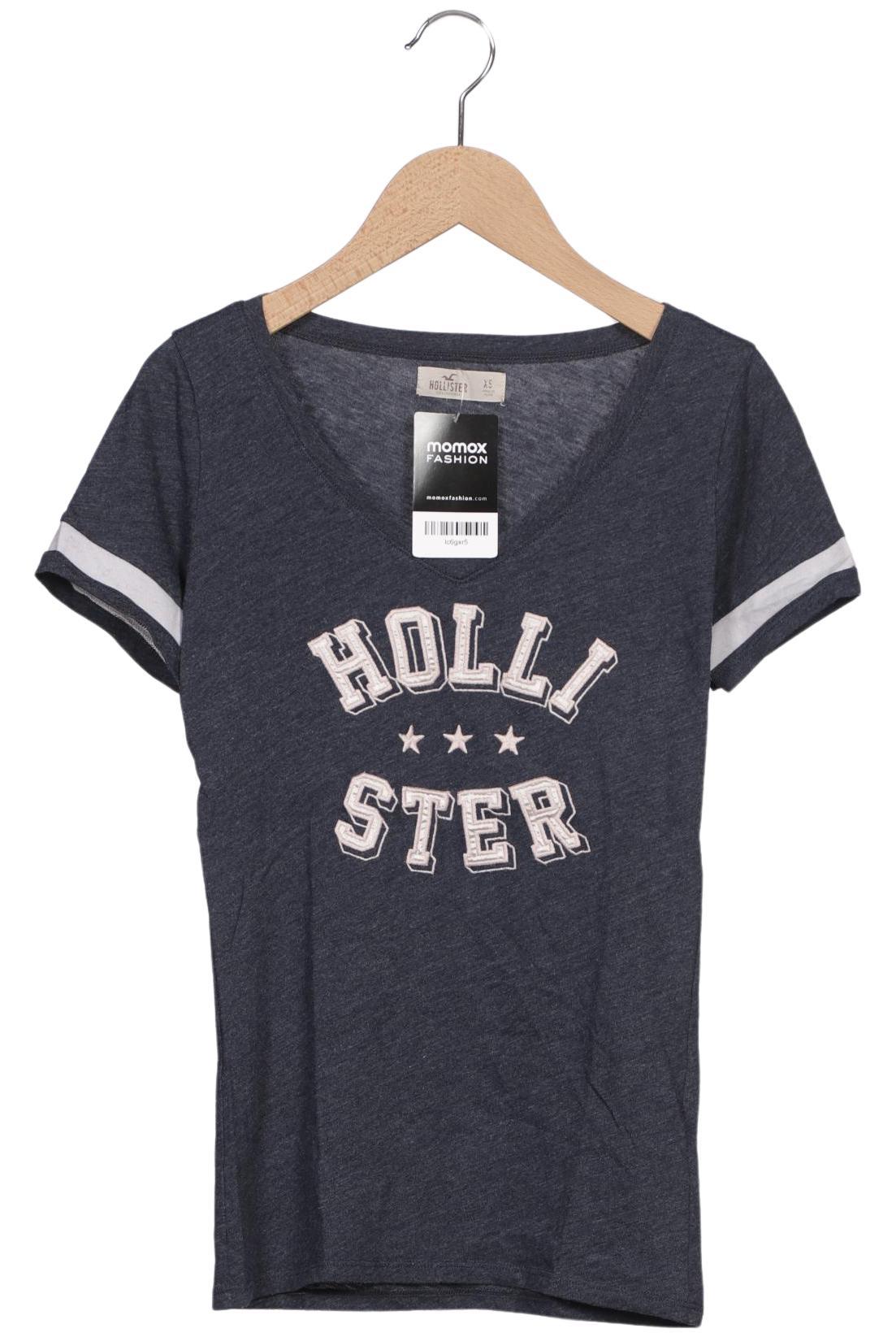 

Hollister Damen T-Shirt, marineblau, Gr. 34