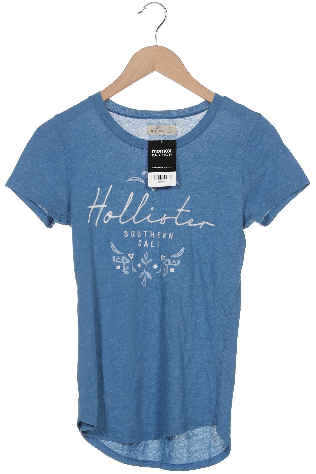 

Hollister Damen T-Shirt, blau, Gr. 36