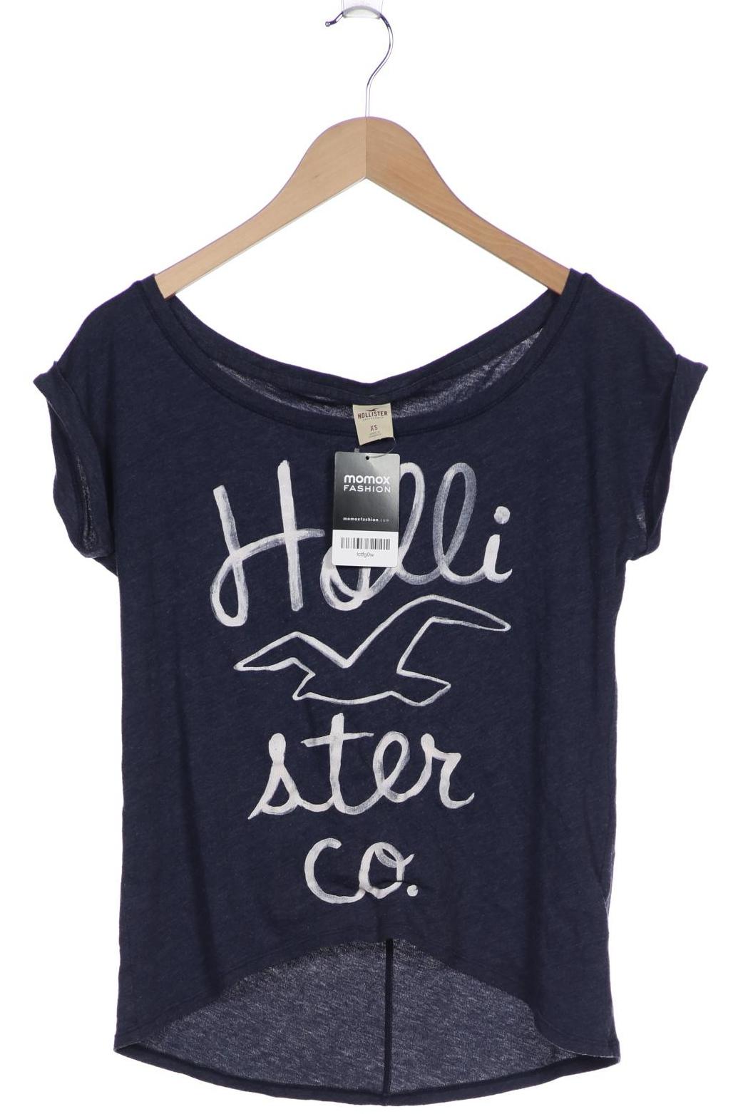 

Hollister Damen T-Shirt, marineblau