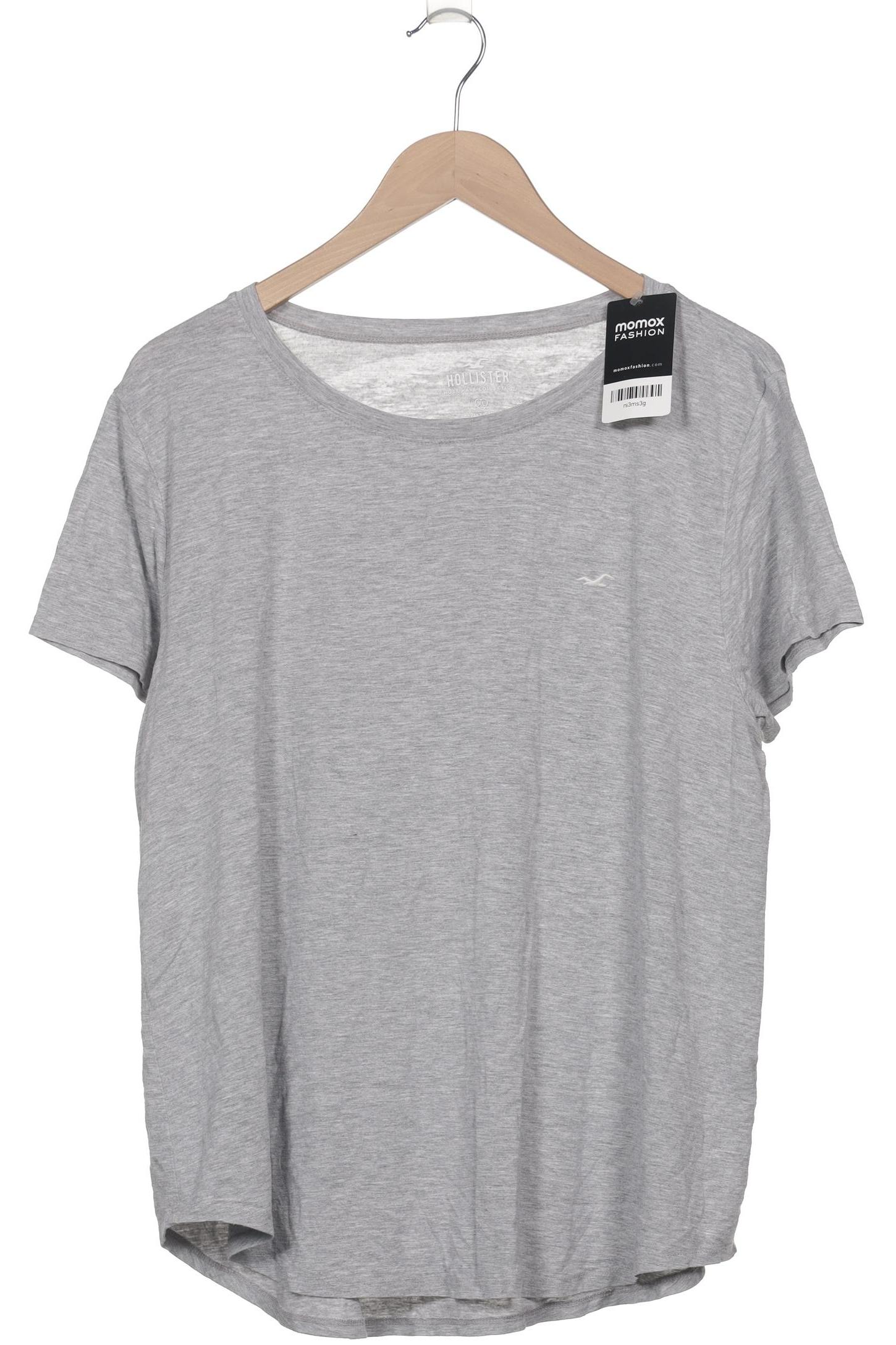 

Hollister Damen T-Shirt, grau, Gr. 44