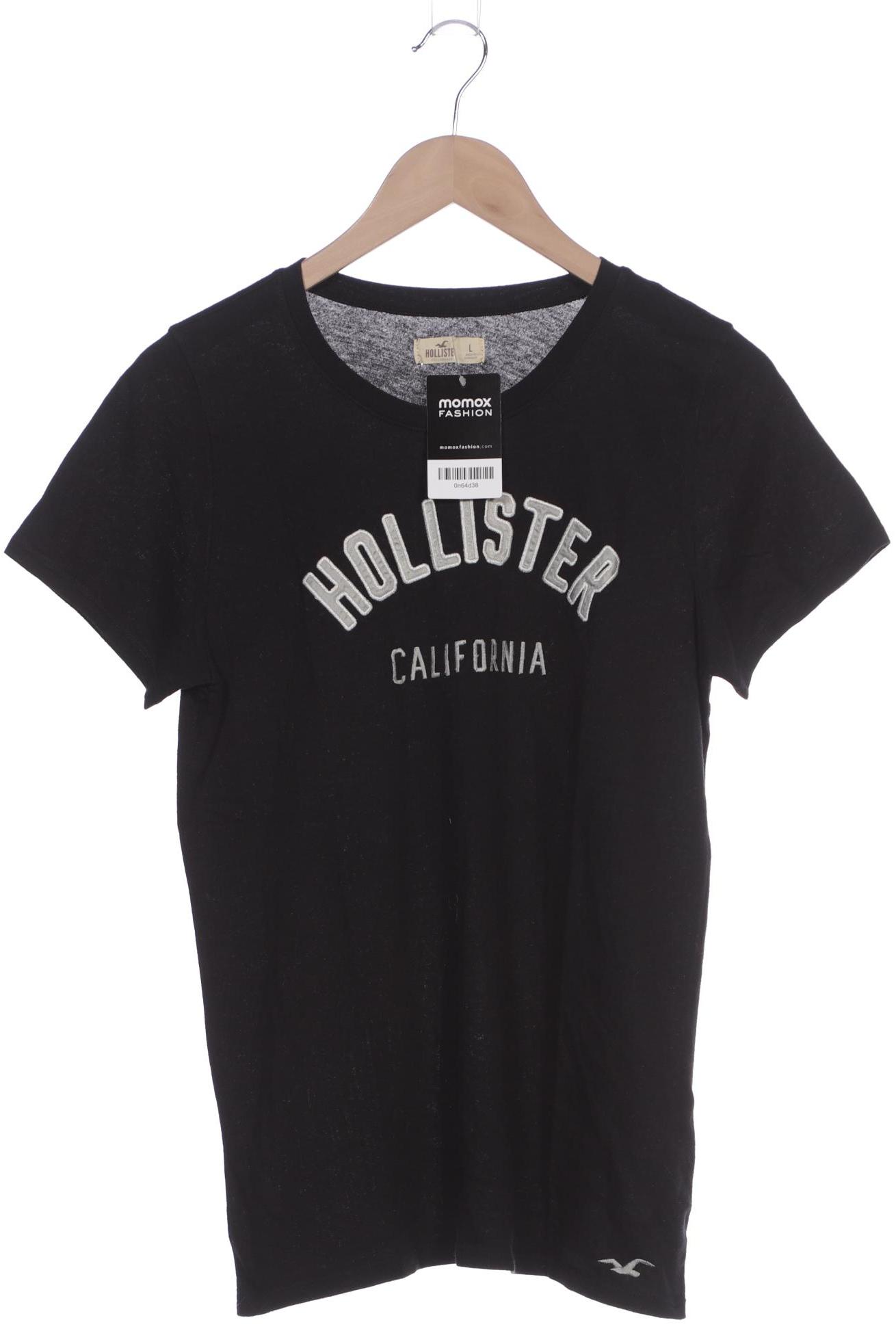 

Hollister Damen T-Shirt, schwarz, Gr. 42