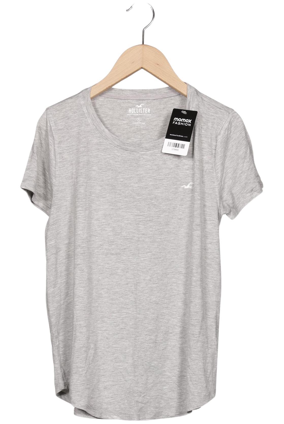 

Hollister Damen T-Shirt, grau, Gr. 36