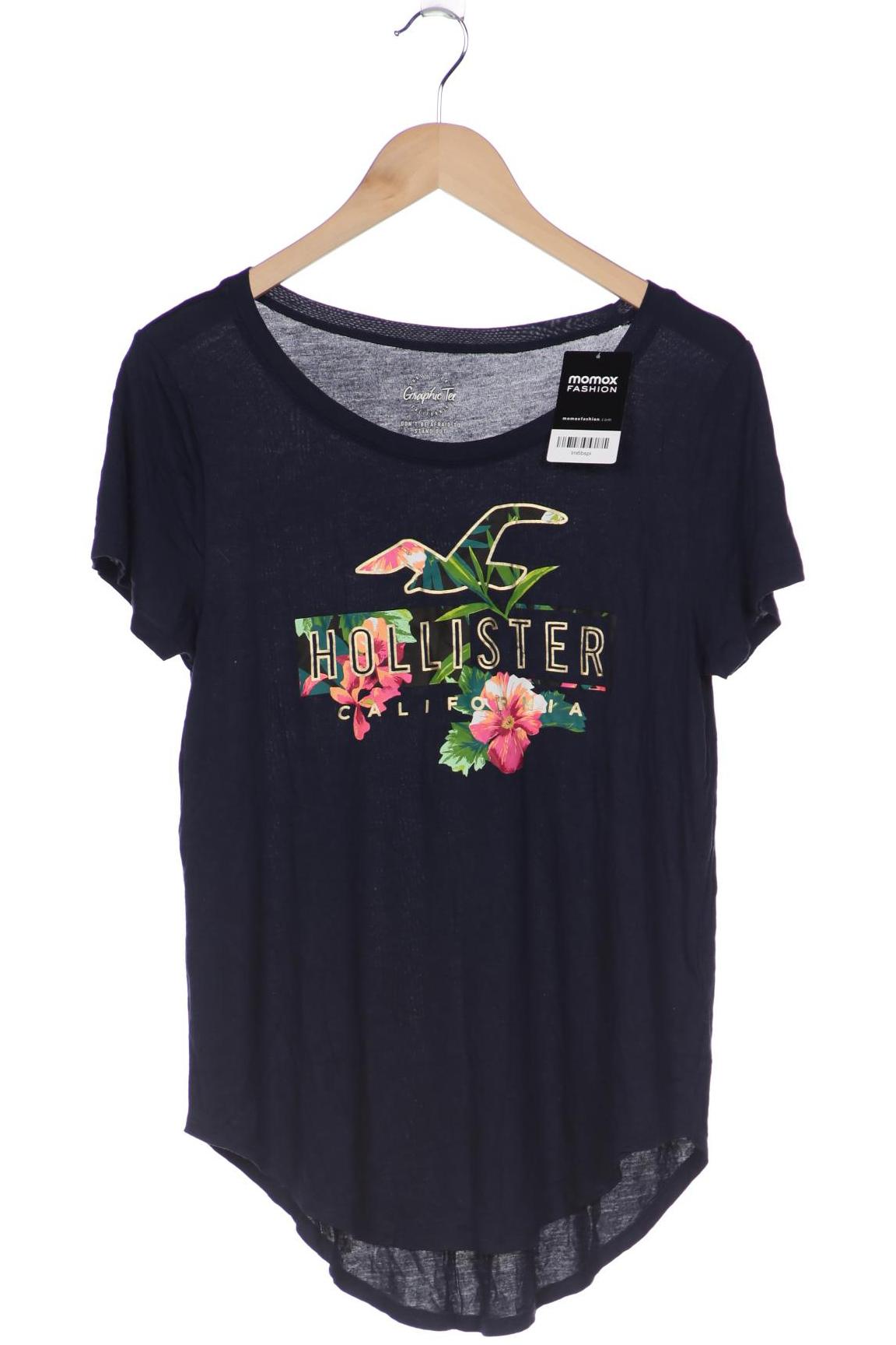 

Hollister Damen T-Shirt, marineblau