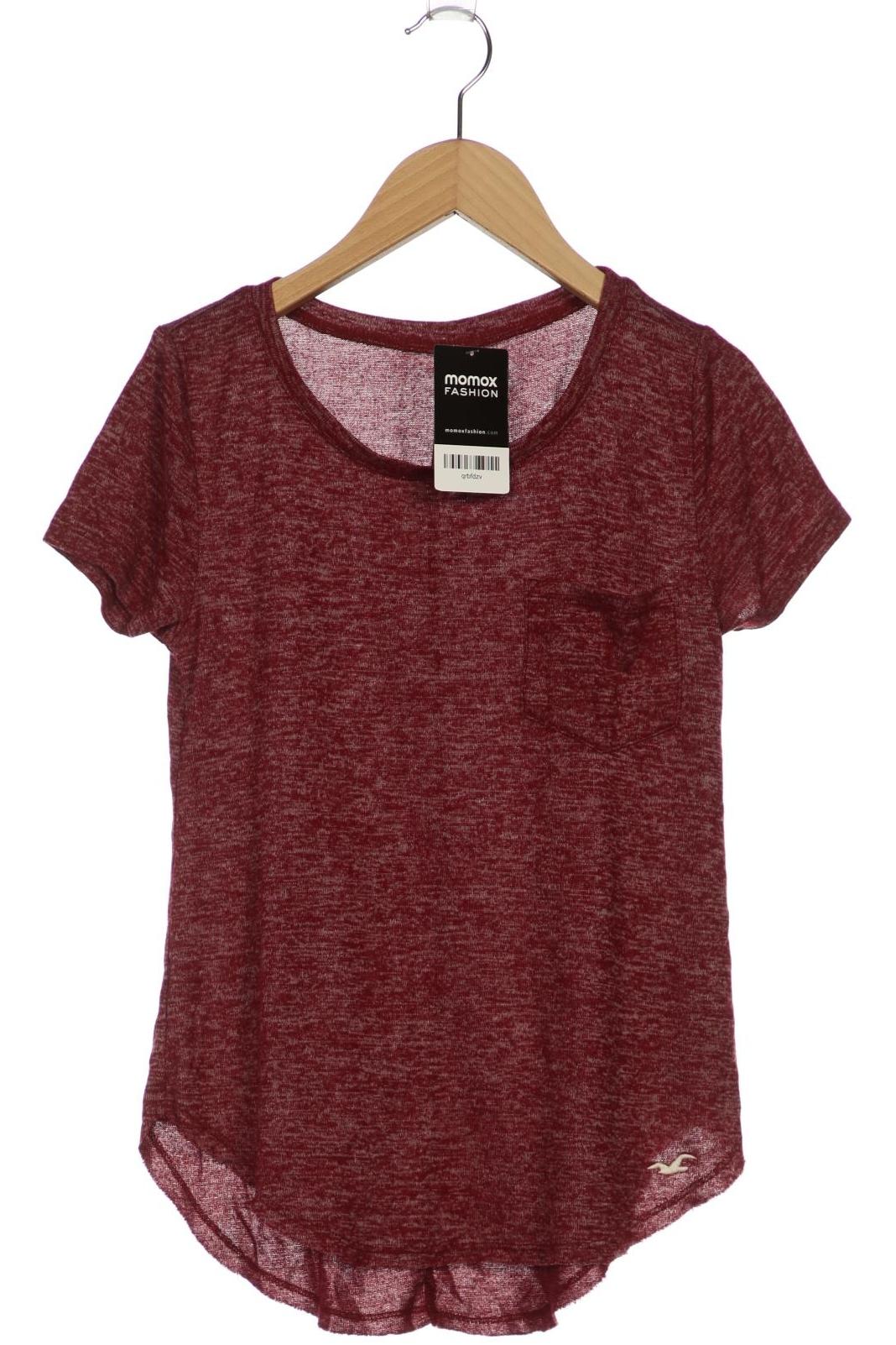 

Hollister Damen T-Shirt, rot, Gr. 34