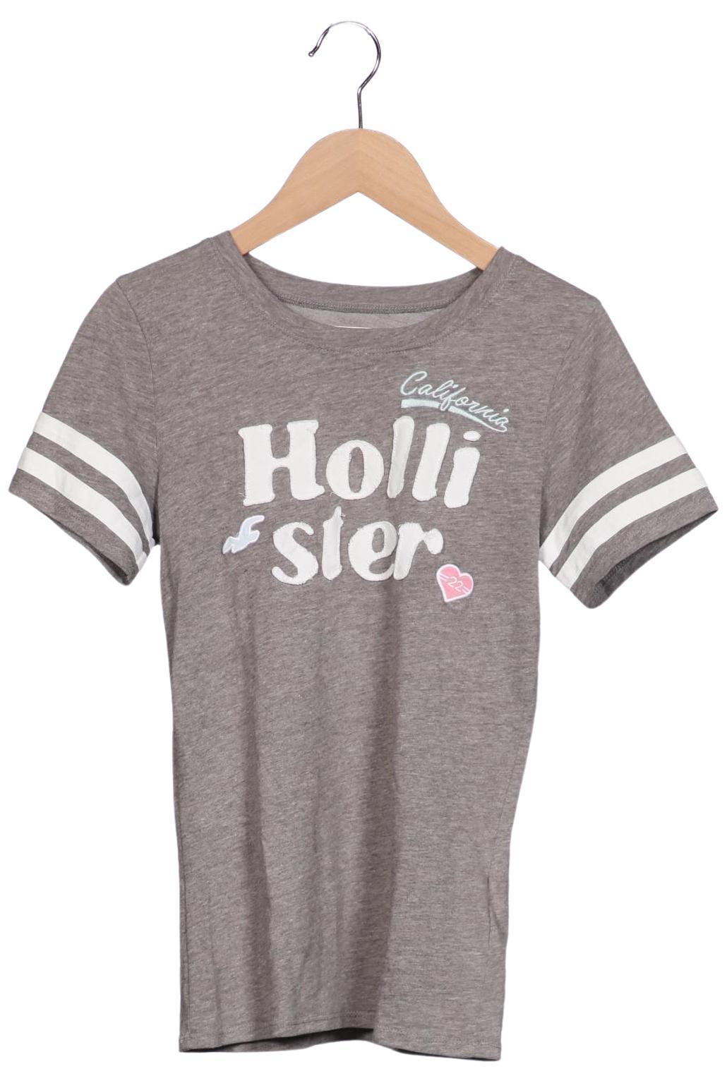 

Hollister Damen T-Shirt, grau, Gr. 34