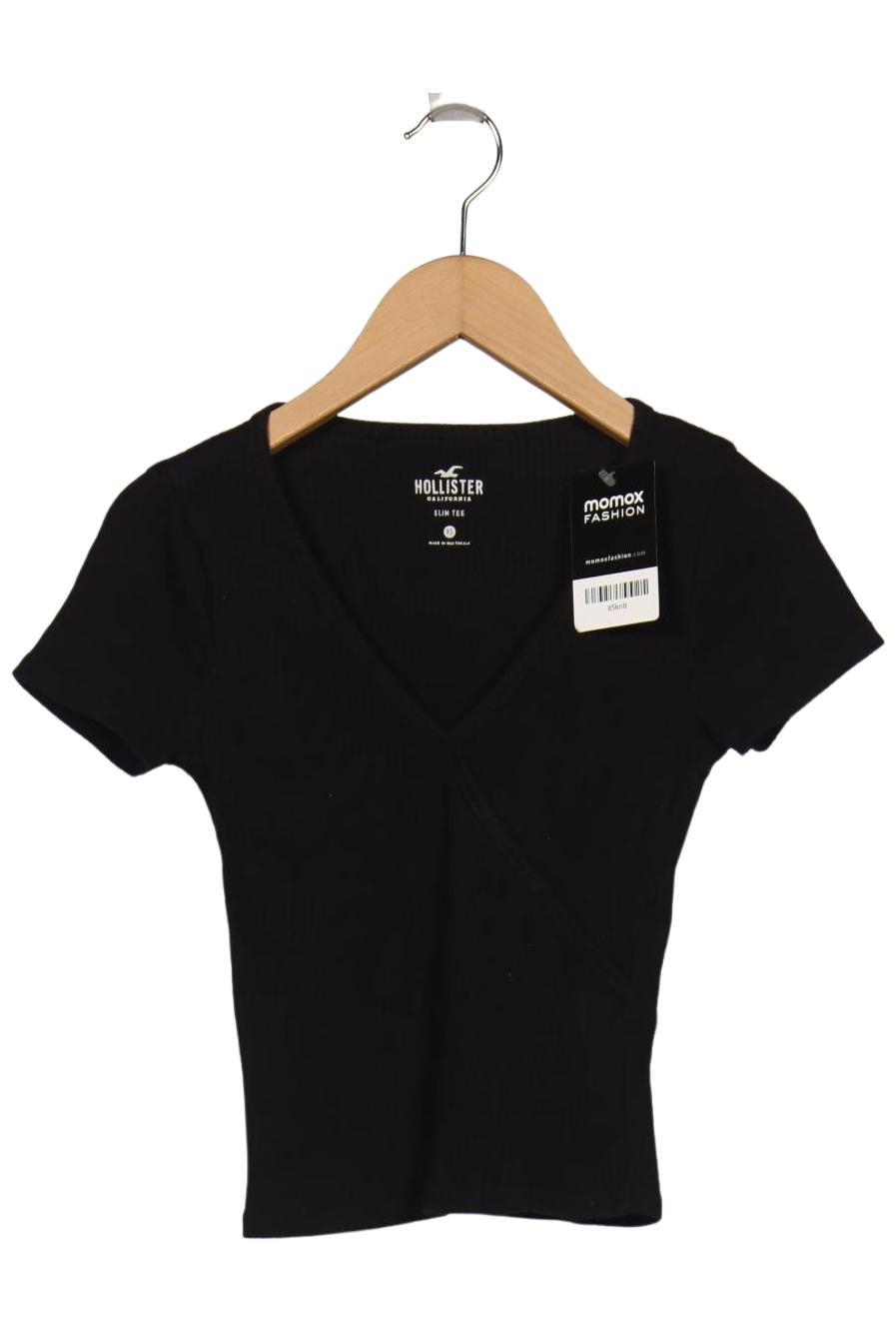 

Hollister Damen T-Shirt, schwarz, Gr. 34