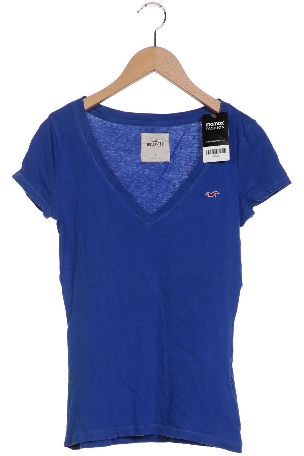 

Hollister Damen T-Shirt, blau, Gr. 36