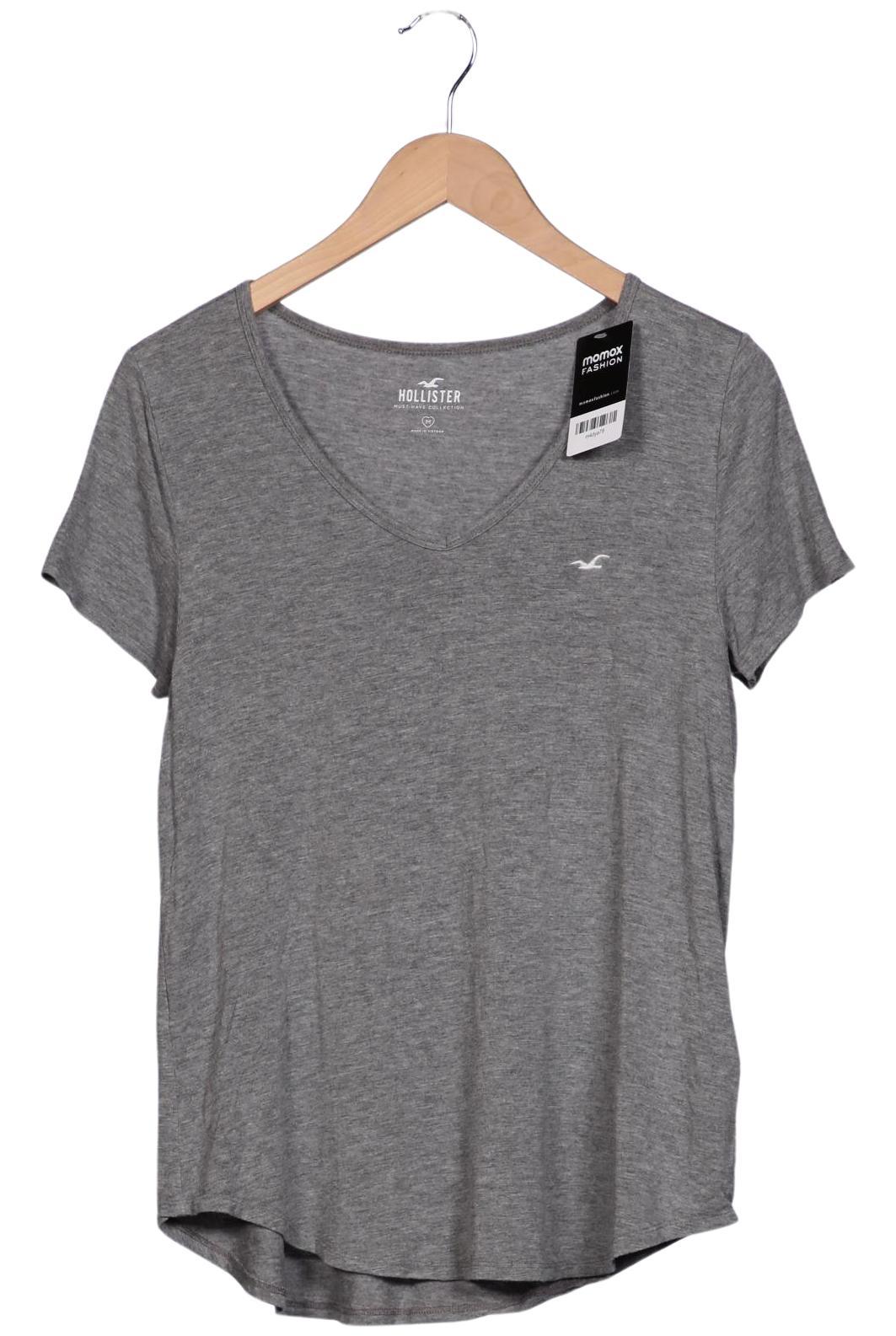 

Hollister Damen T-Shirt, grau, Gr. 38