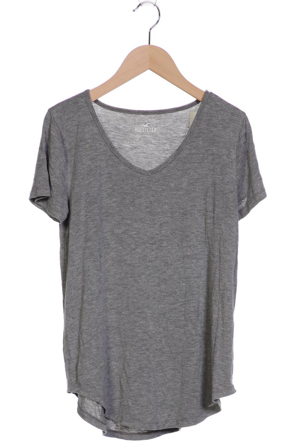 

Hollister Damen T-Shirt, grau, Gr. 34