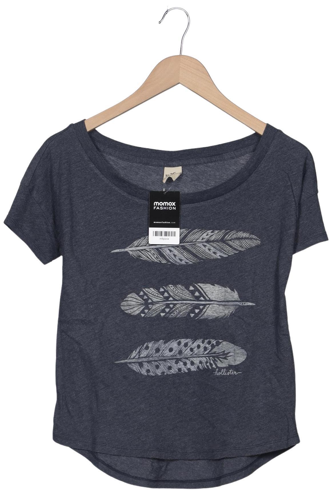 

Hollister Damen T-Shirt, marineblau, Gr. 34