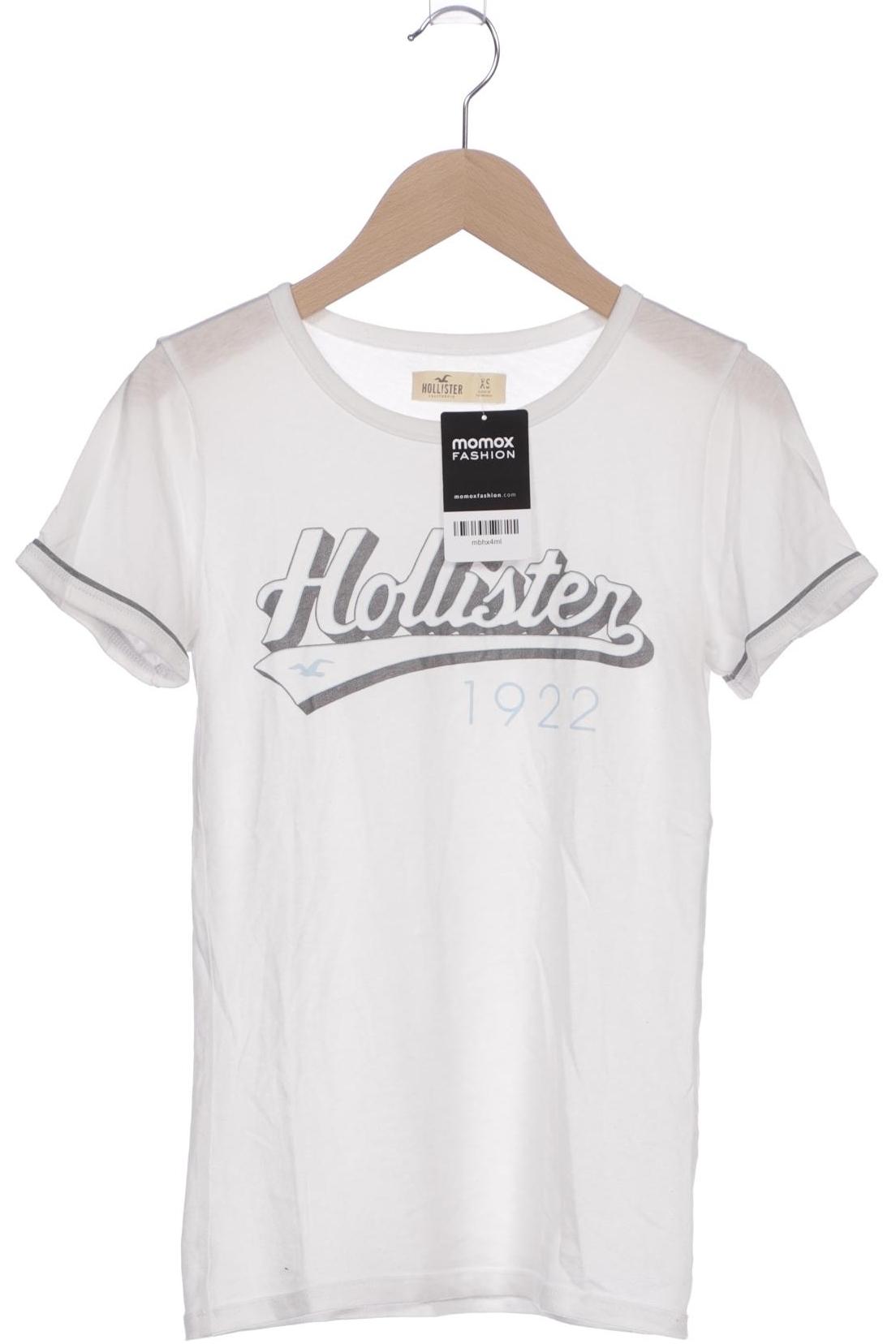 

Hollister Damen T-Shirt, weiß, Gr. 34