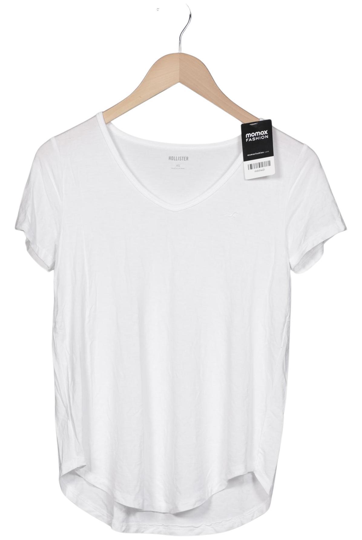 

Hollister Damen T-Shirt, weiß, Gr. 34