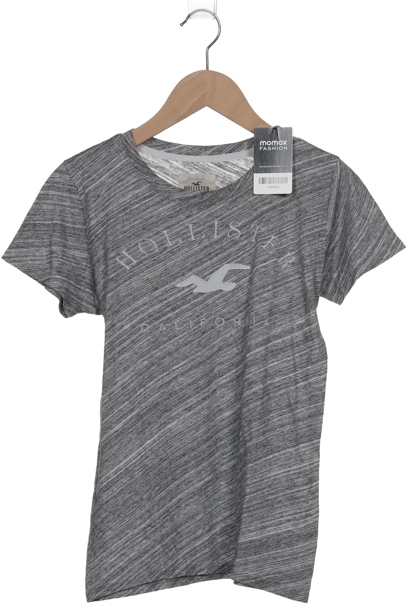 

Hollister Damen T-Shirt, grau, Gr. 34