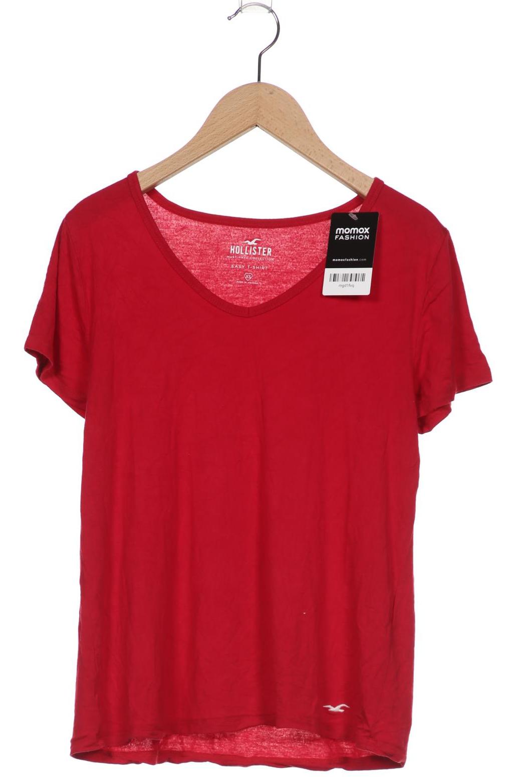 

Hollister Damen T-Shirt, rot