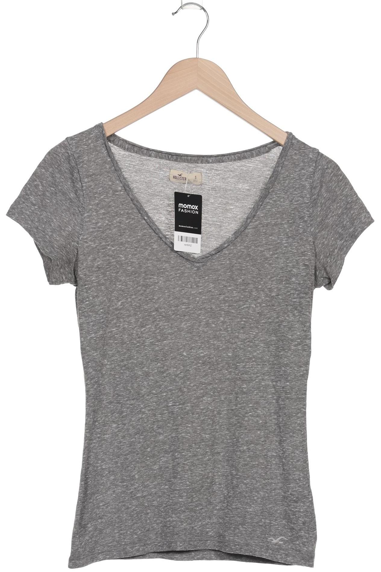 

Hollister Damen T-Shirt, grau, Gr. 36