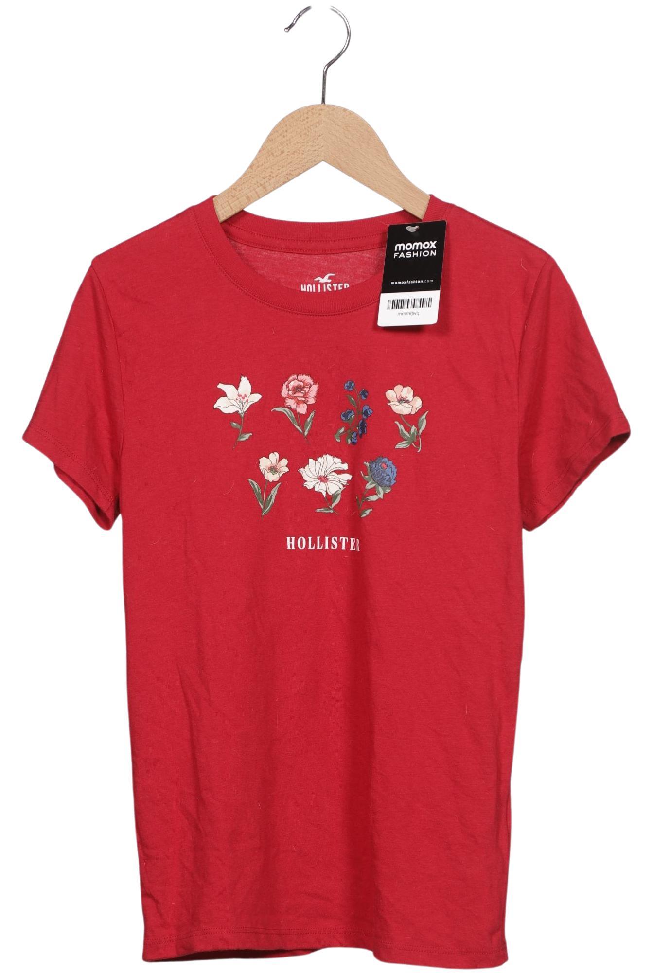

Hollister Damen T-Shirt, rot, Gr. 36