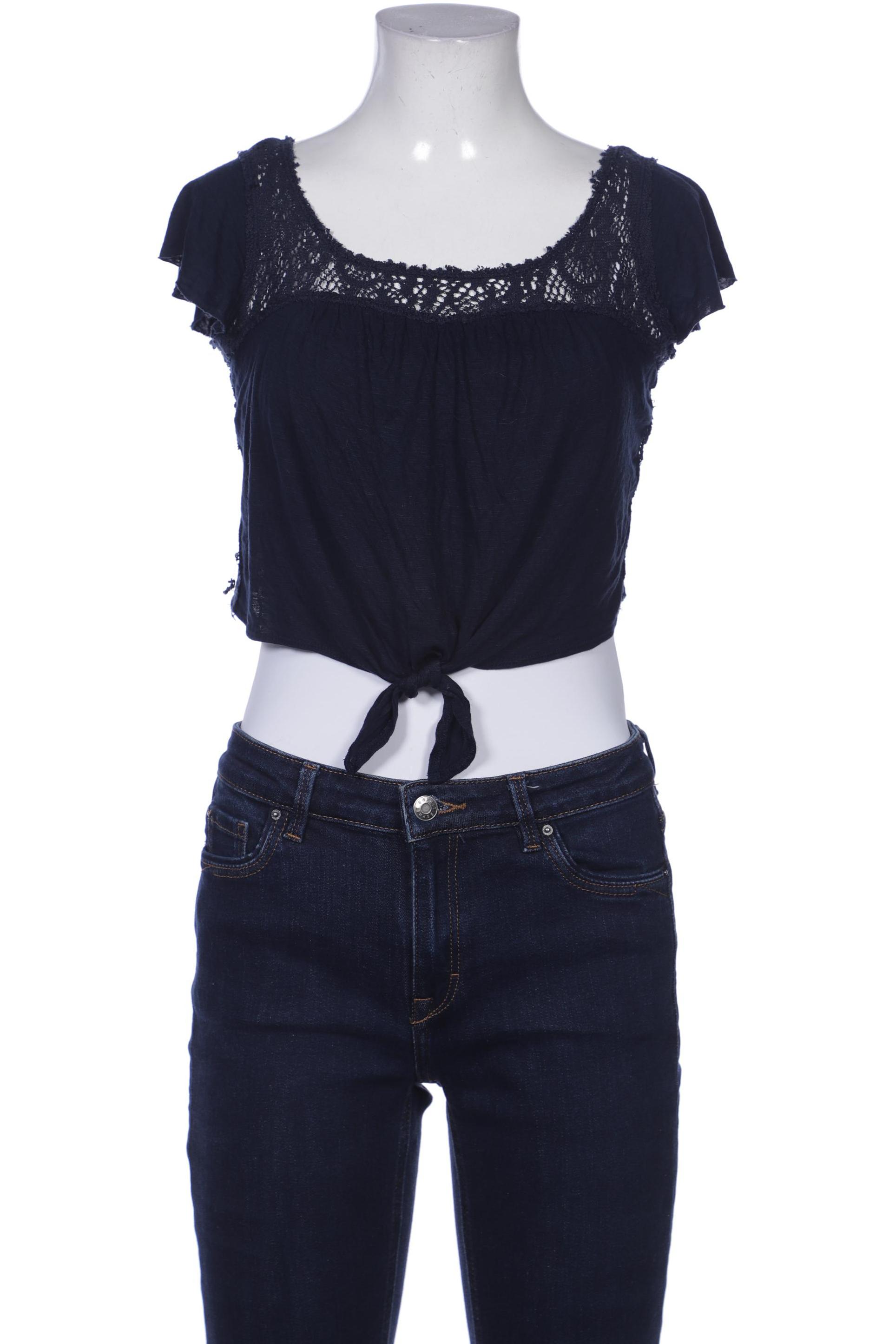 

Hollister Damen T-Shirt, marineblau, Gr. 34