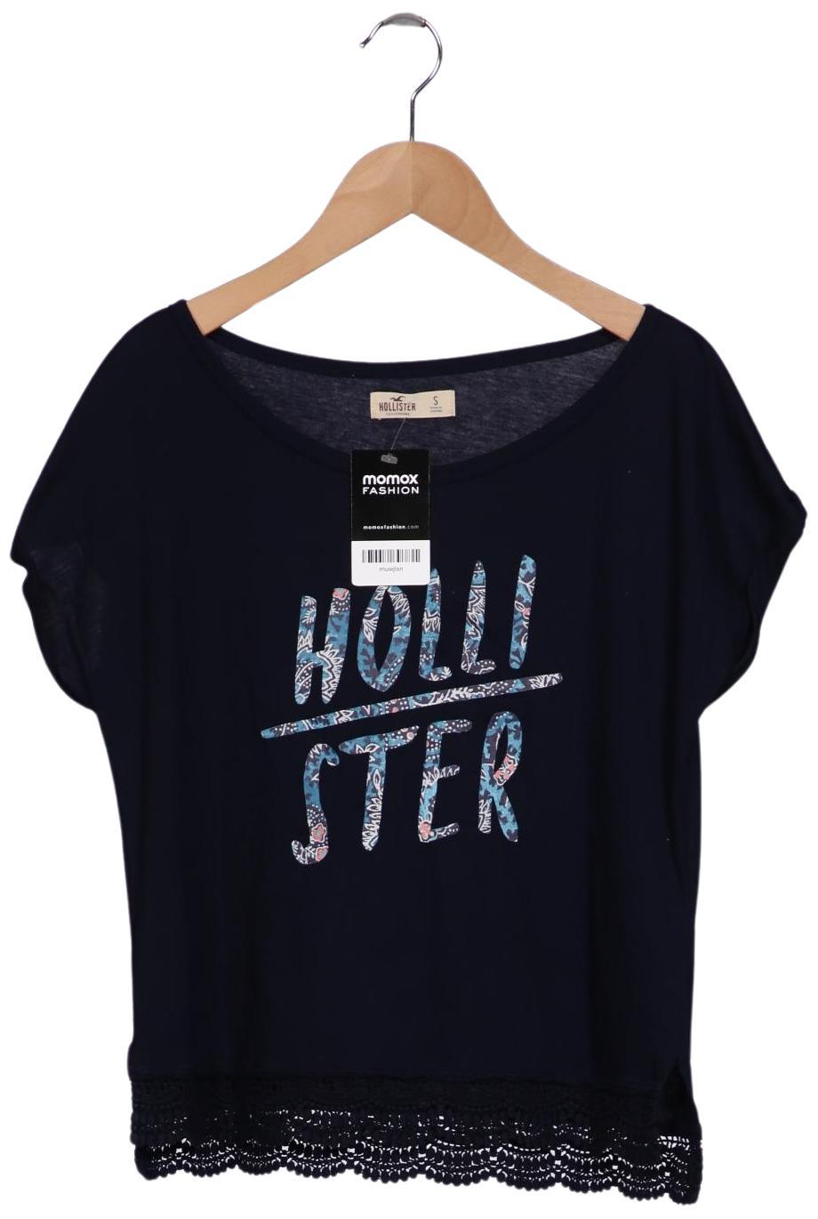 

Hollister Damen T-Shirt, marineblau, Gr. 36