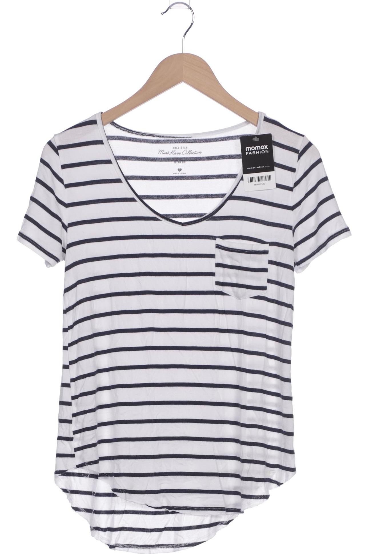 

Hollister Damen T-Shirt, weiß, Gr. 36