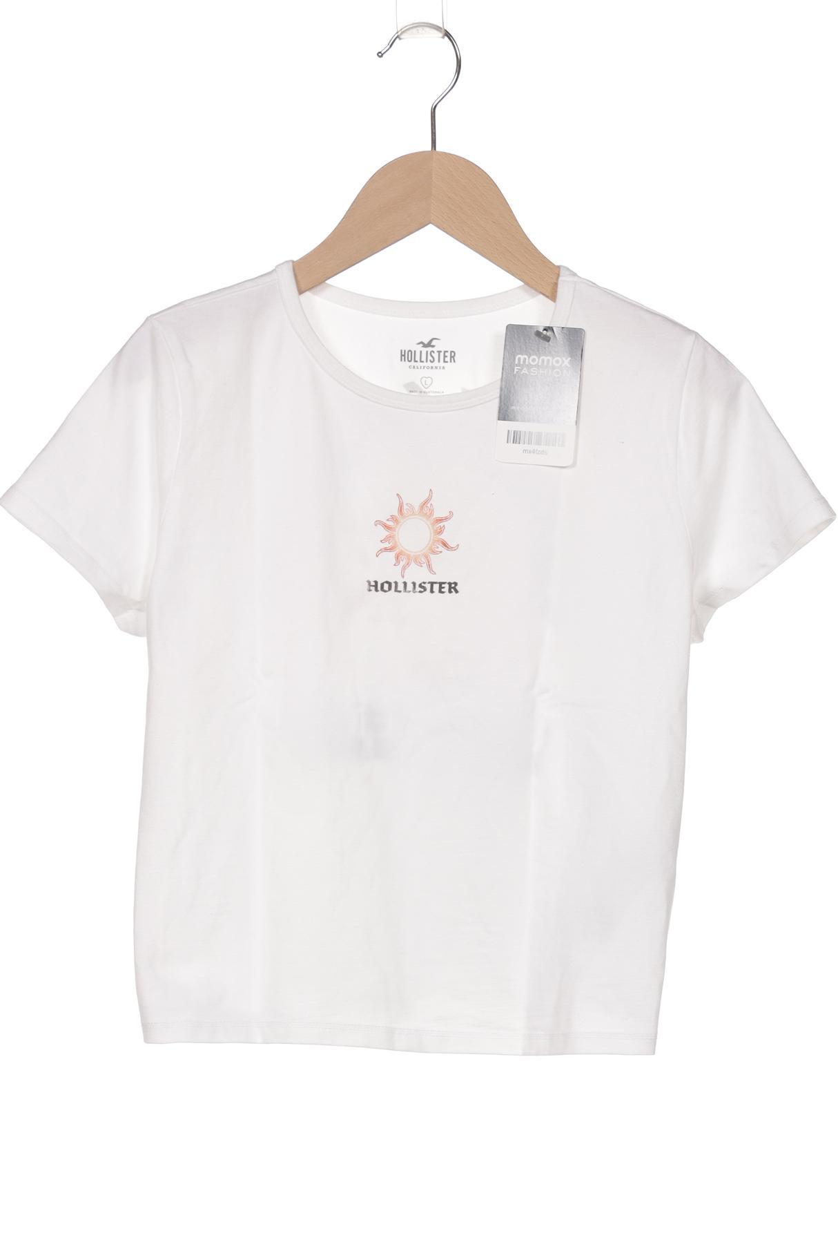 

Hollister Damen T-Shirt, weiß, Gr. 42
