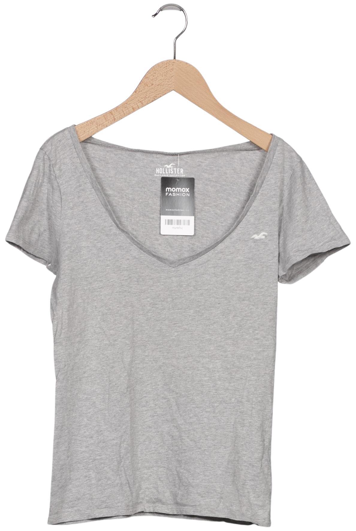 

Hollister Damen T-Shirt, grau, Gr. 38