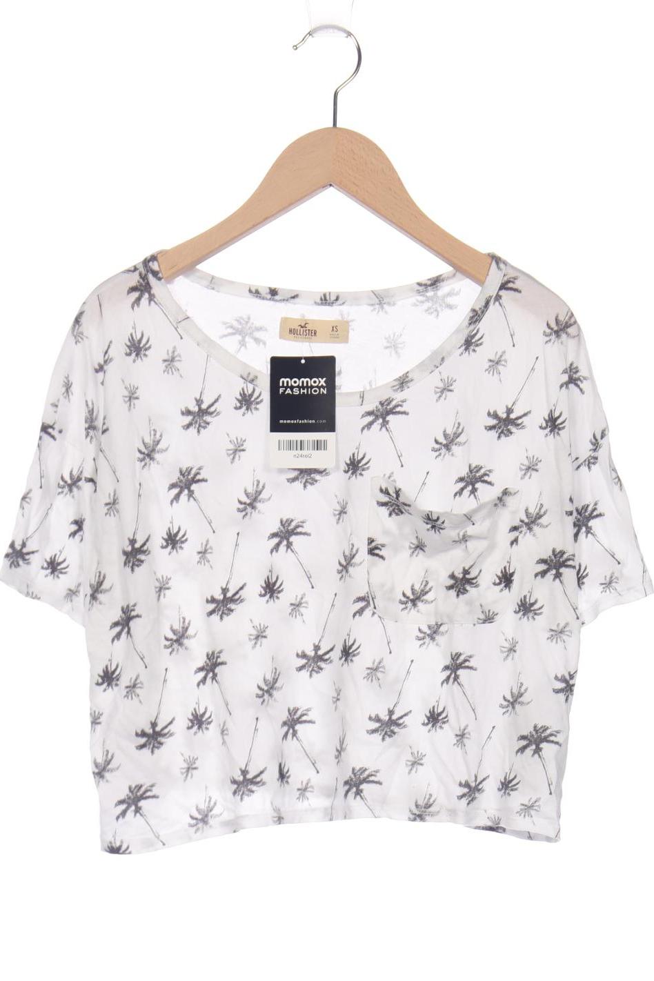 

Hollister Damen T-Shirt, weiß, Gr. 34